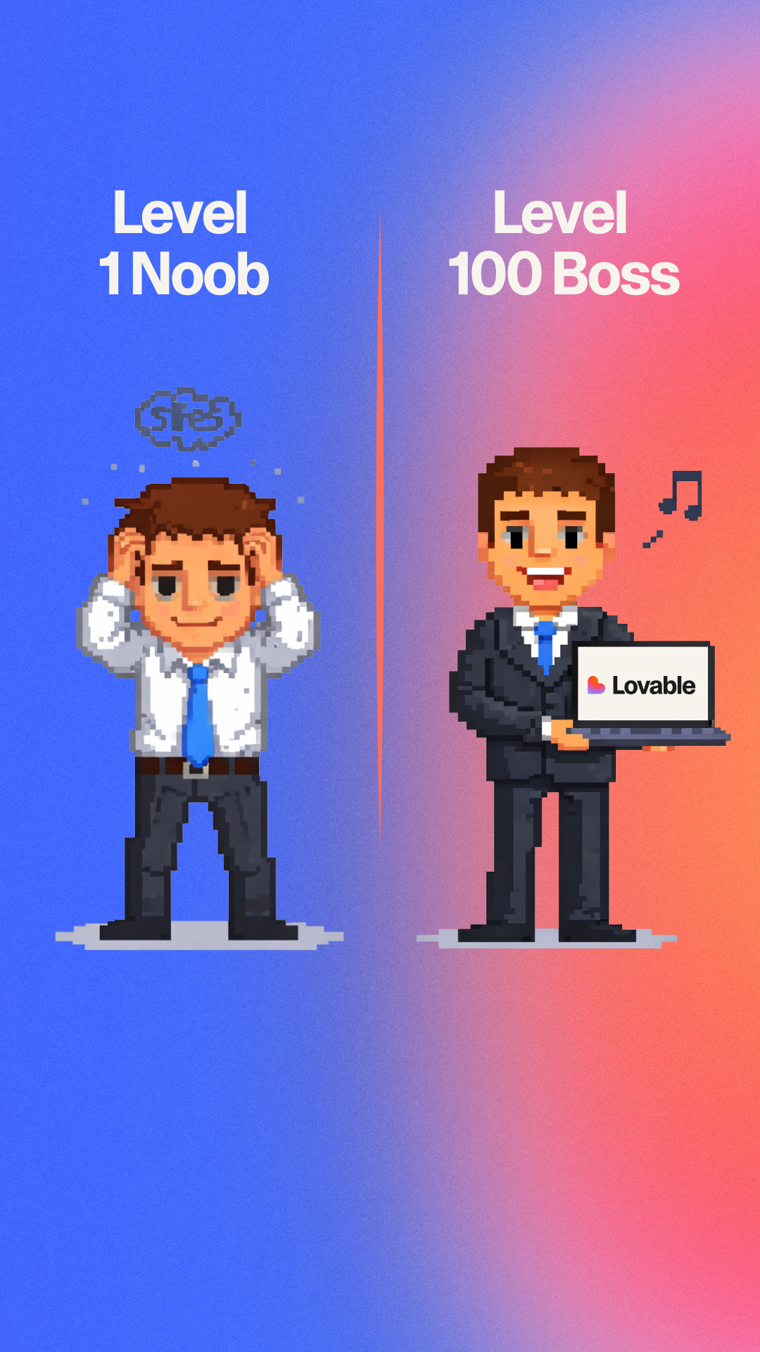 Lovable.dev Facebook ad