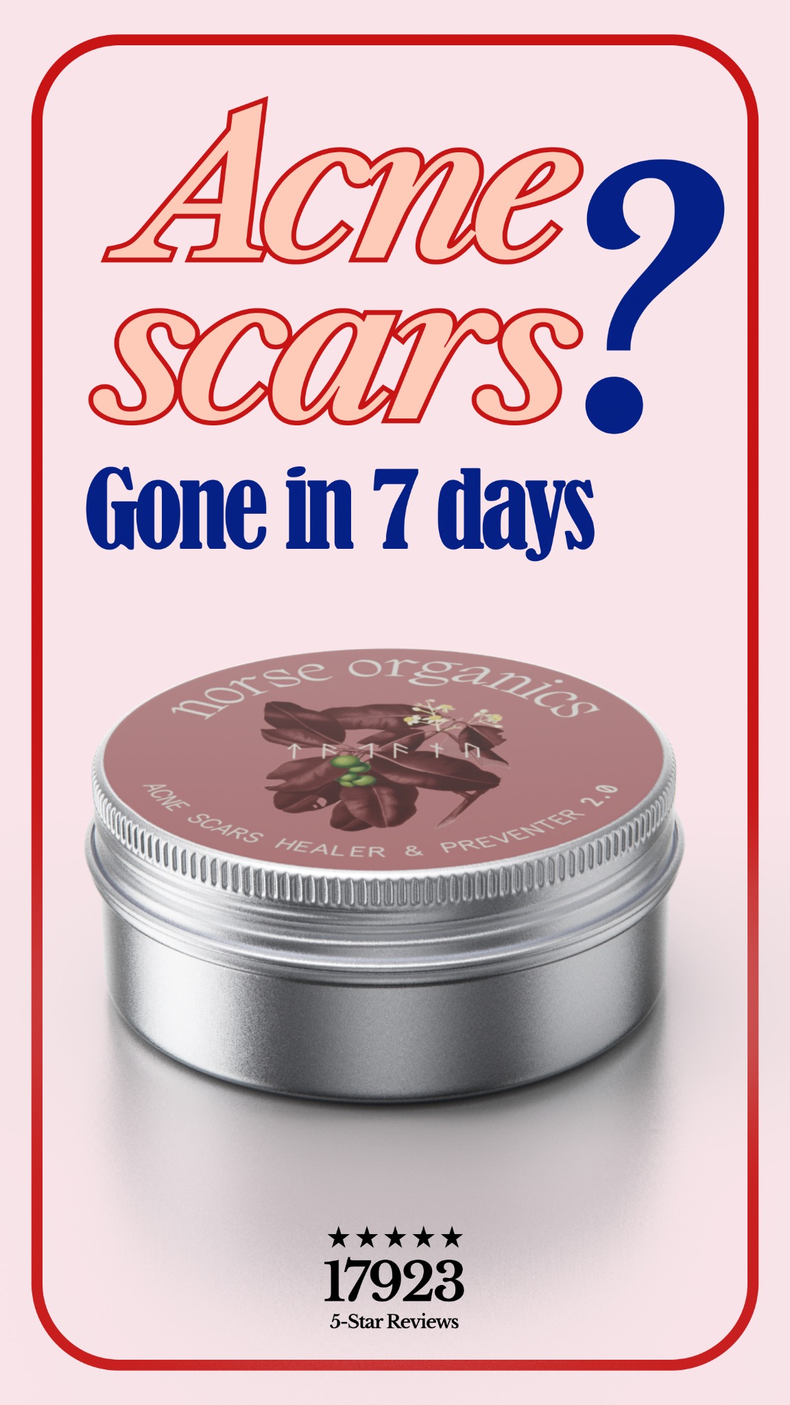 Norse Organics Facebook ad