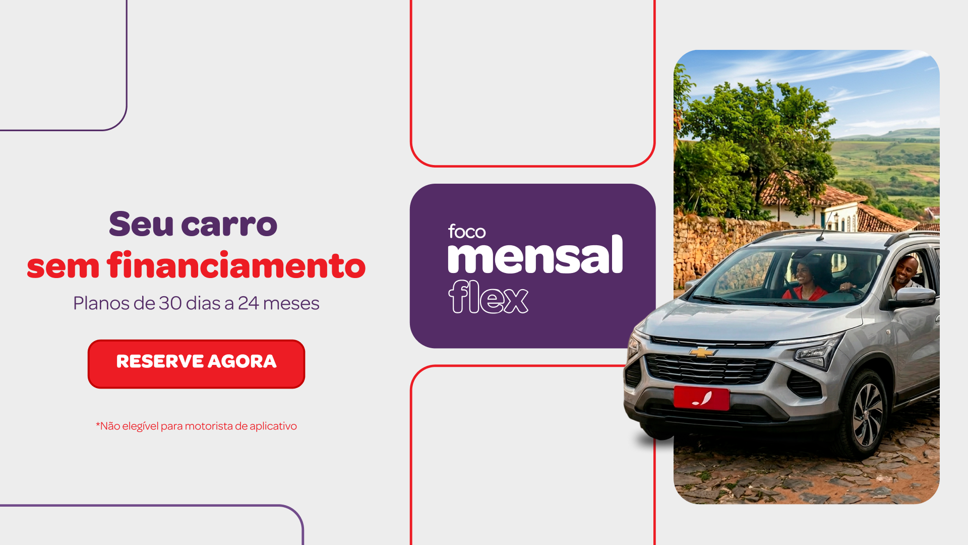 Foco Aluguel de Carros Facebook ad from May 22, 2026