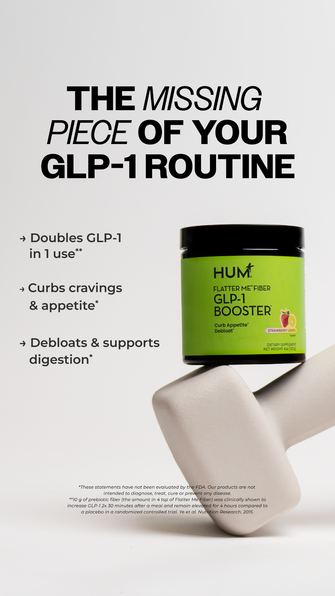 HUM Nutrition Facebook ad
