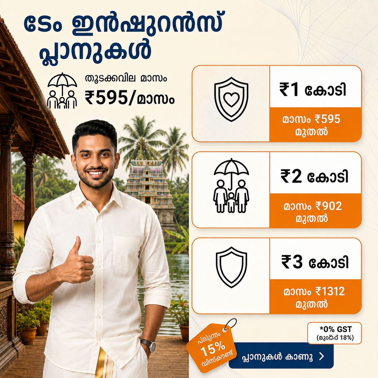 Best Term Insurance  Facebook ad