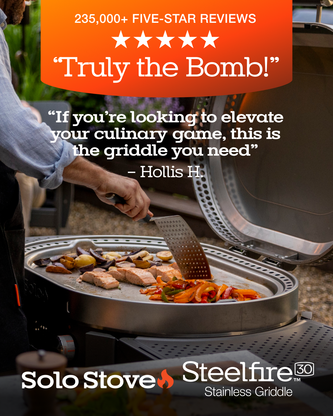 Solo Stove Facebook ad