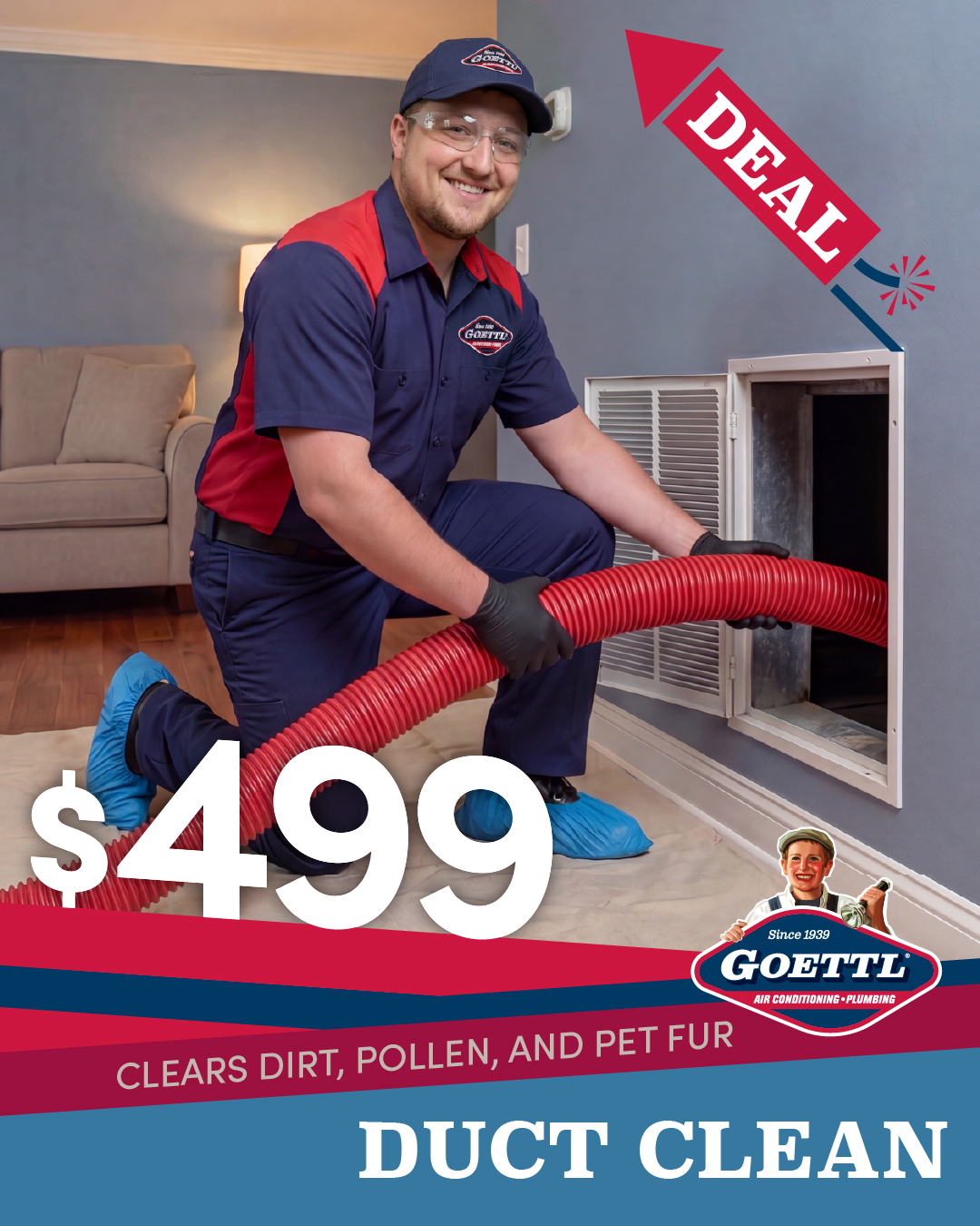 Goettl Air Conditioning & Plumbing Facebook ad