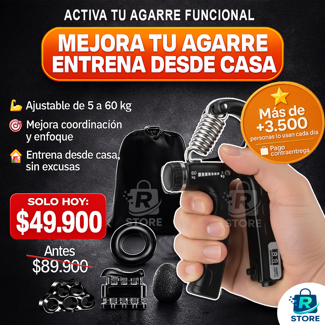 Rstore Tienda Facebook ad: Tu fuerza empieza por tus manos