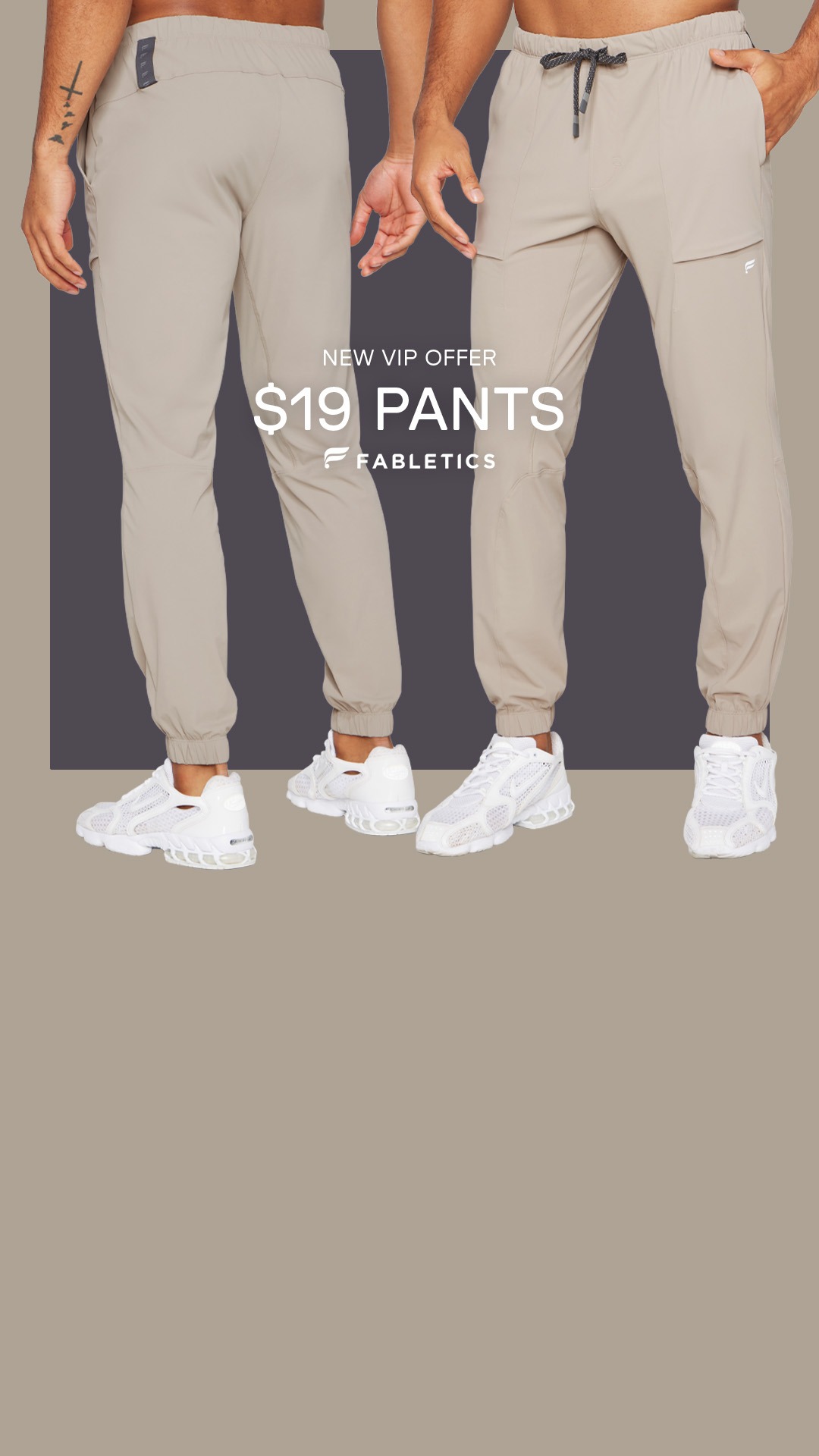 Fabletics Men Facebook ad