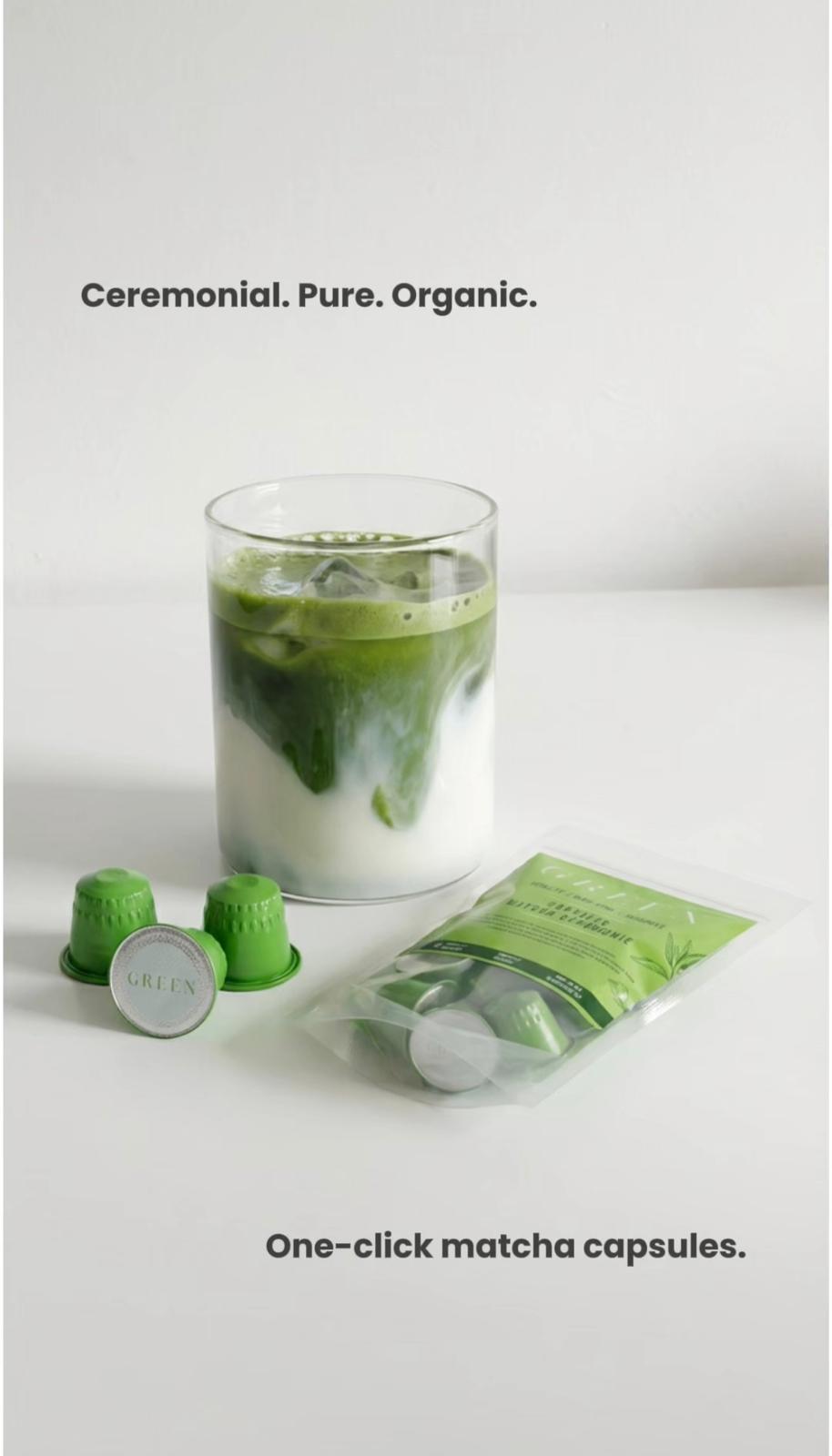 Green Facebook ad