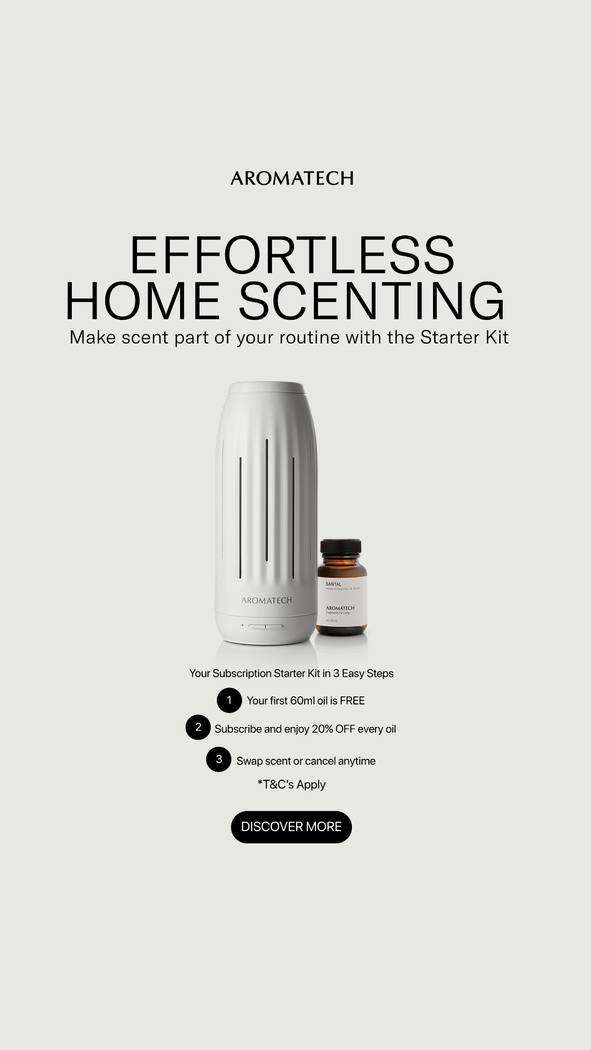 AromaTech Facebook ad