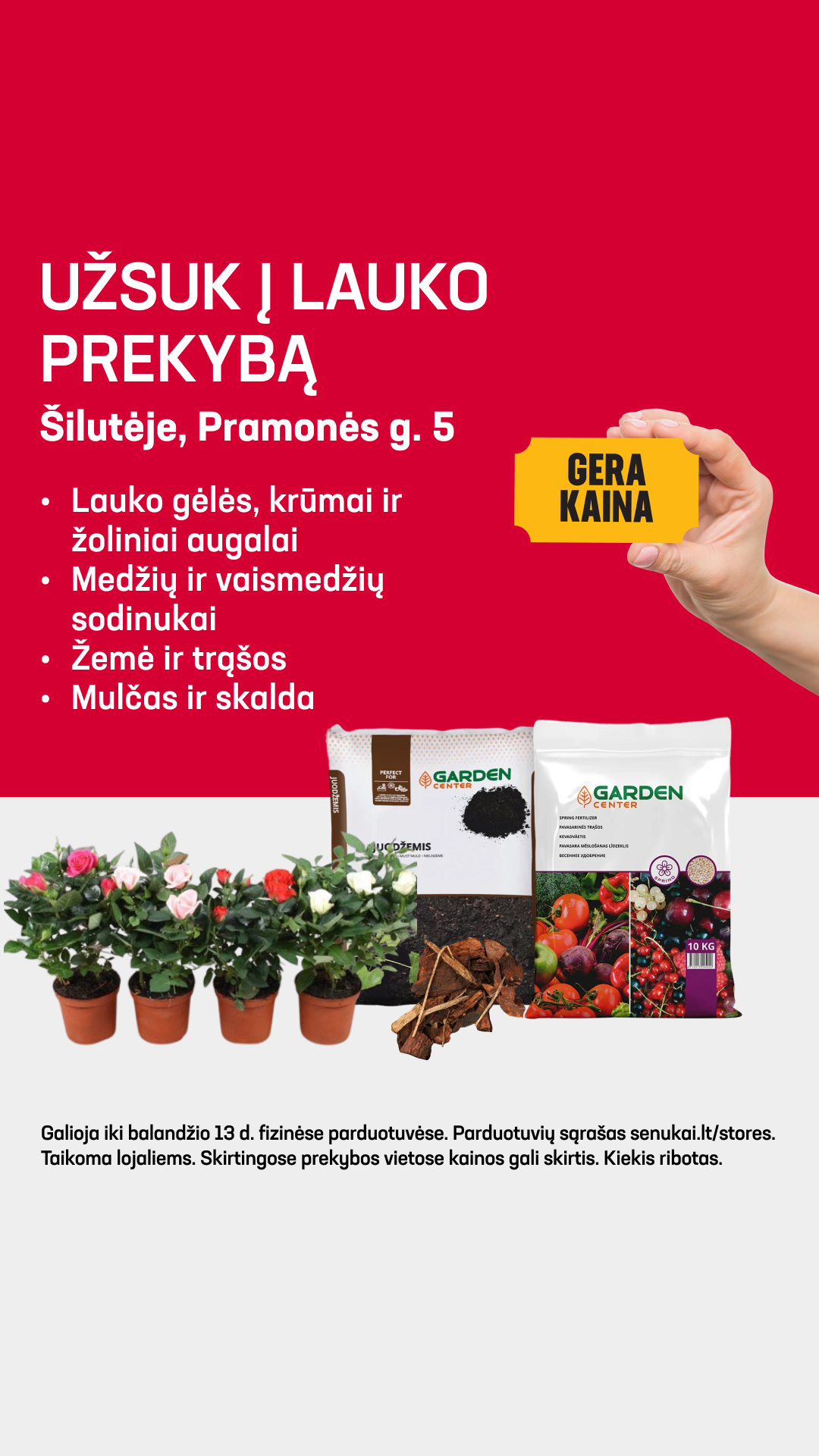 Senukai Facebook ad