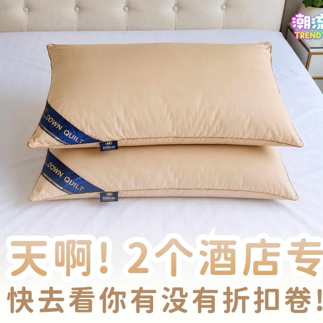 Trendy Book 潮流日记 Facebook ad: 2个酒店枕头 6.6直接不到RM1!