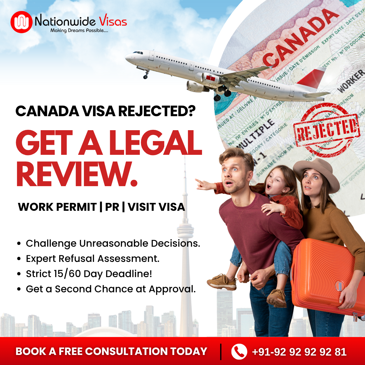 Nationwide Immigration Services pvt ltd Facebook ad