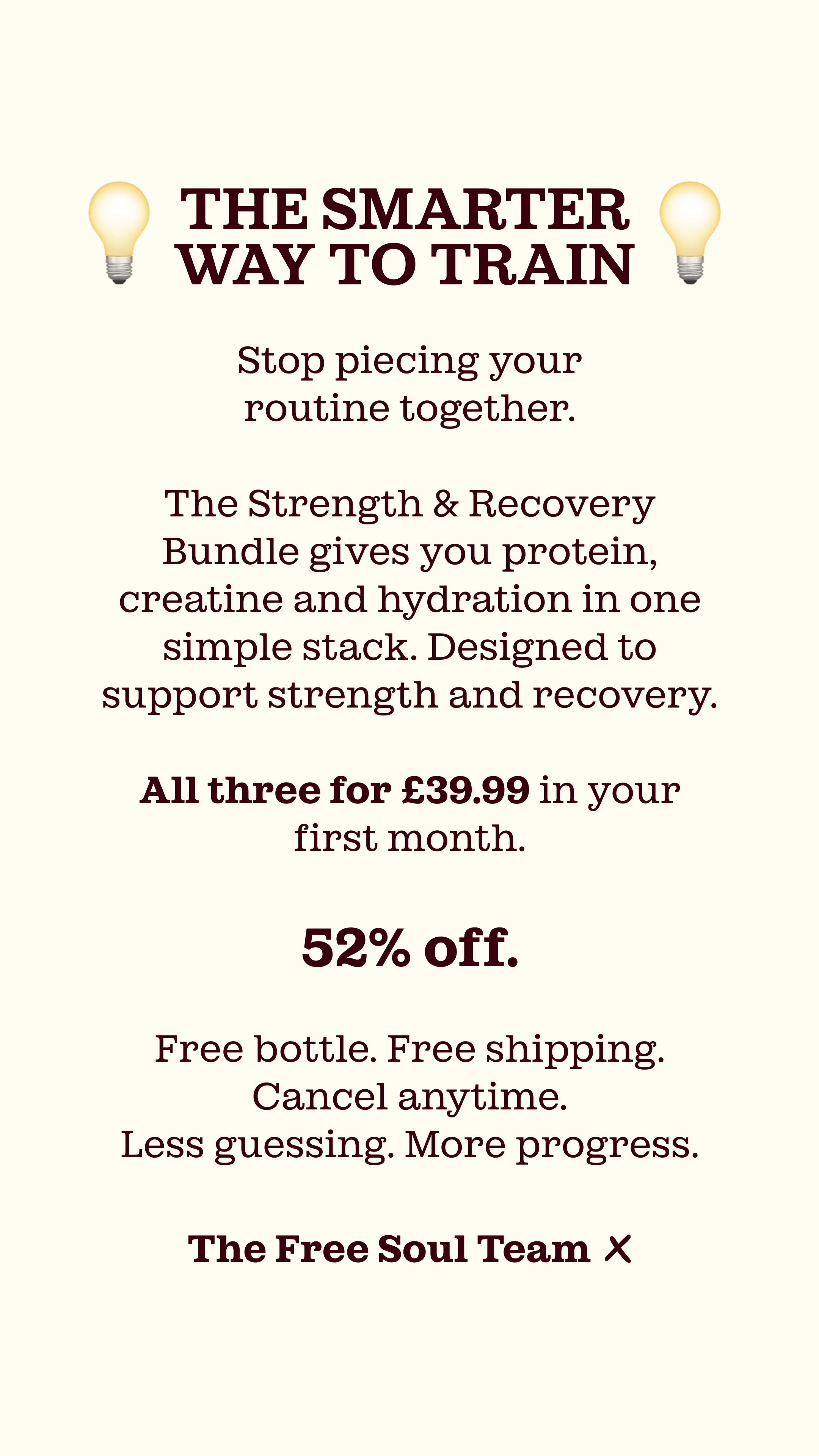 Free Soul Facebook ad