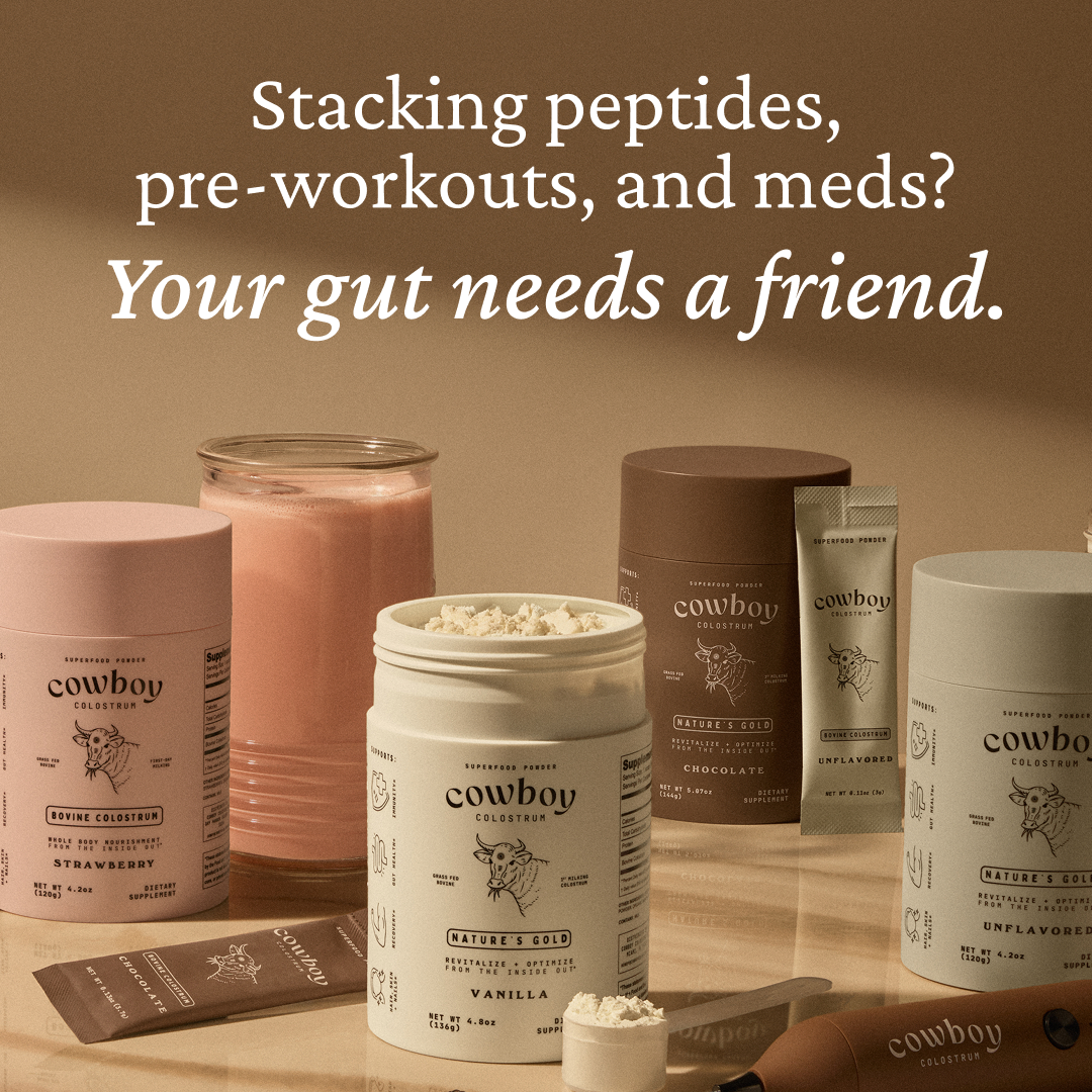 Cowboy Colostrum Facebook ad