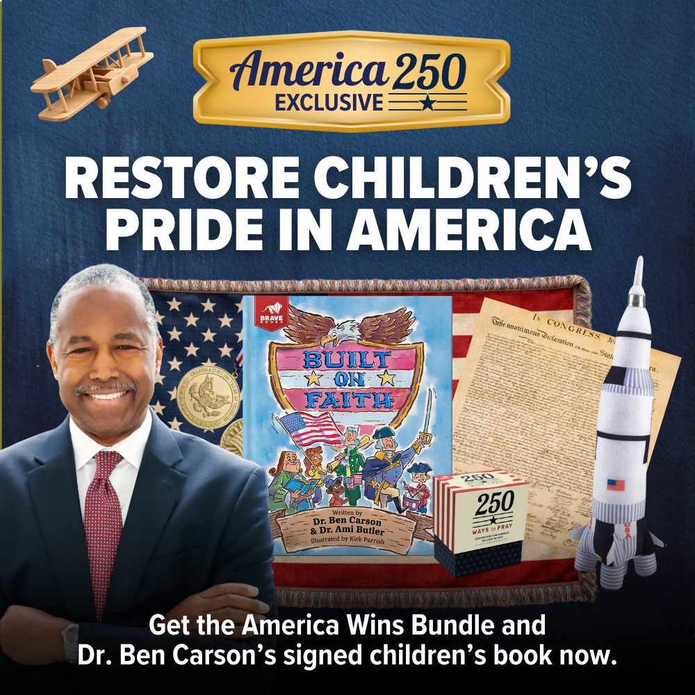 Dr. Ben & Candy Carson Facebook ad: Grab a Copy of My Brand New Kids’ Book