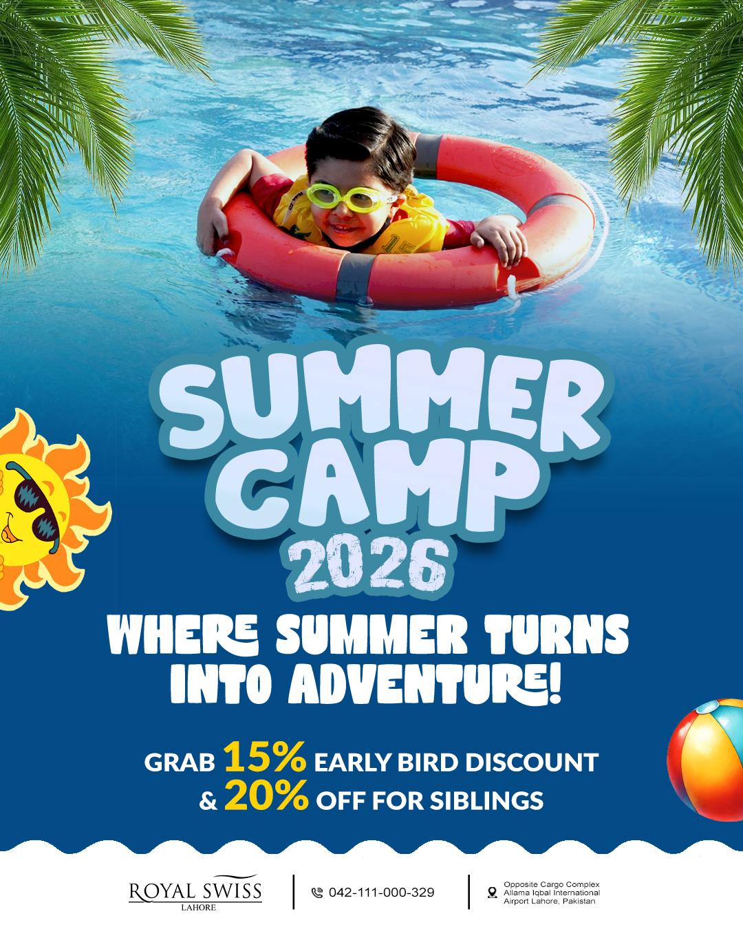 Royal Swiss Lahore Facebook ad: A perfect blend of fun, learning, and adventure…