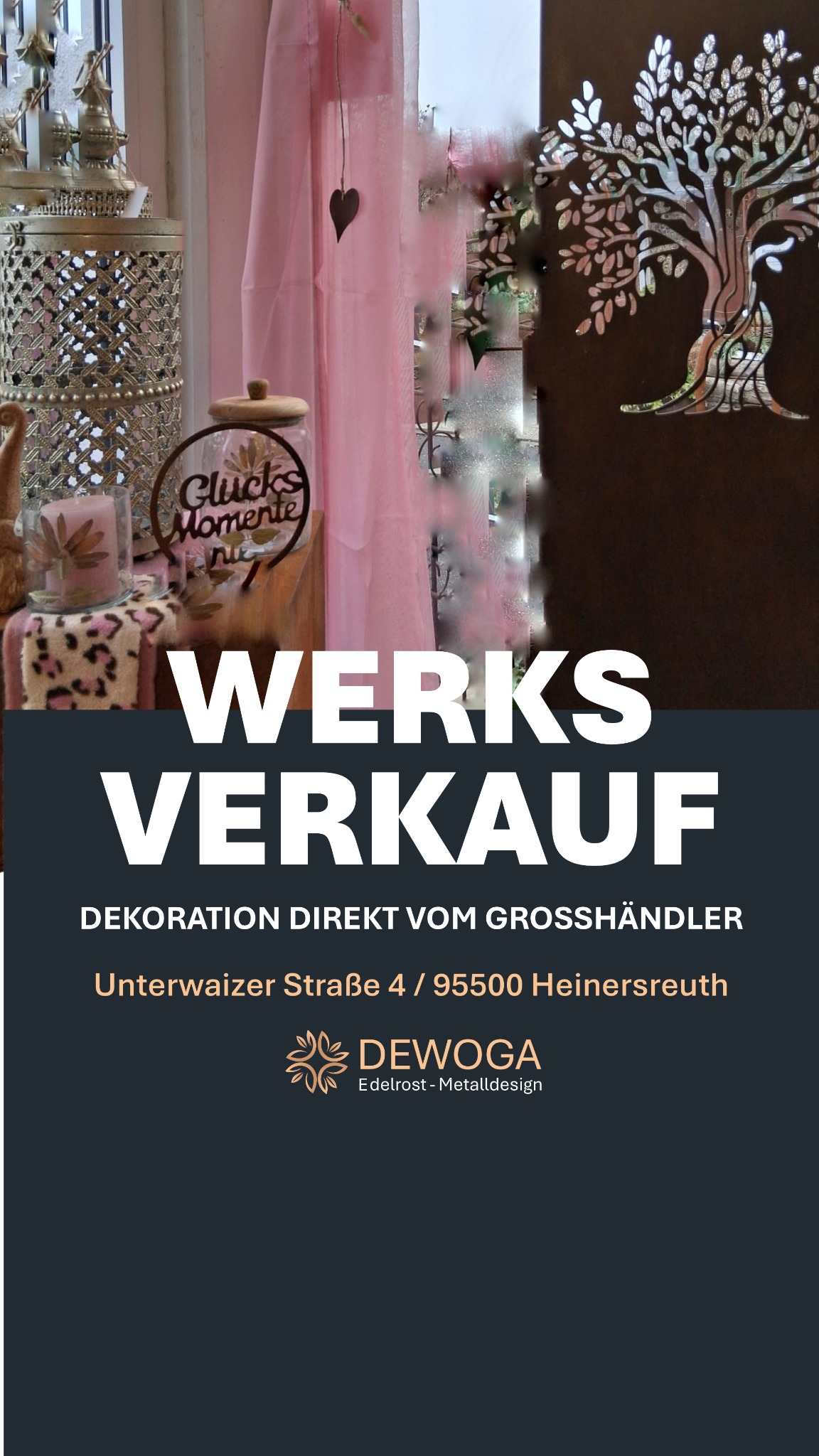 DEWOGA GmbH Edelrost-Metalldesign Facebook ad