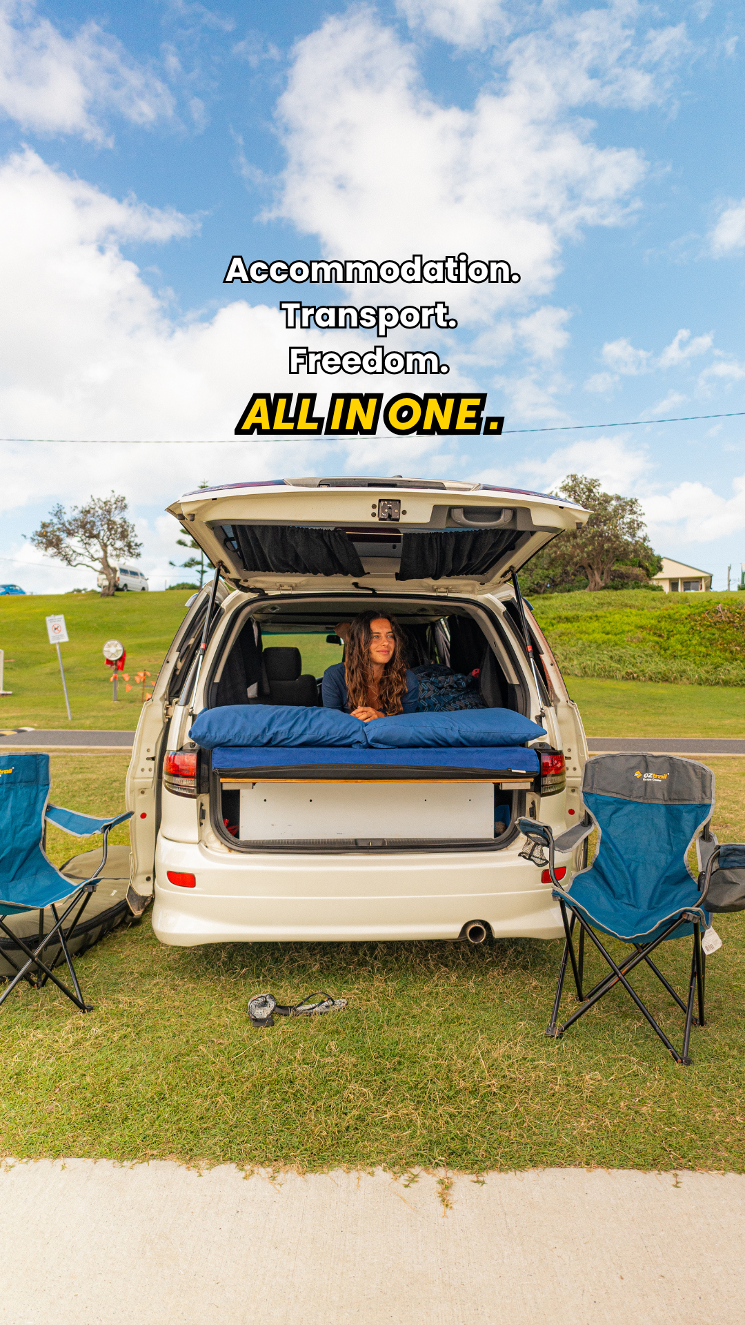 Peterpans Adventure Travel Facebook ad: Compare 100+ vans in minutes.