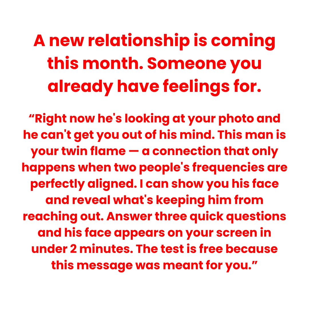 Mary Stevens Facebook ad: Take The Free Soulmate Test Now!