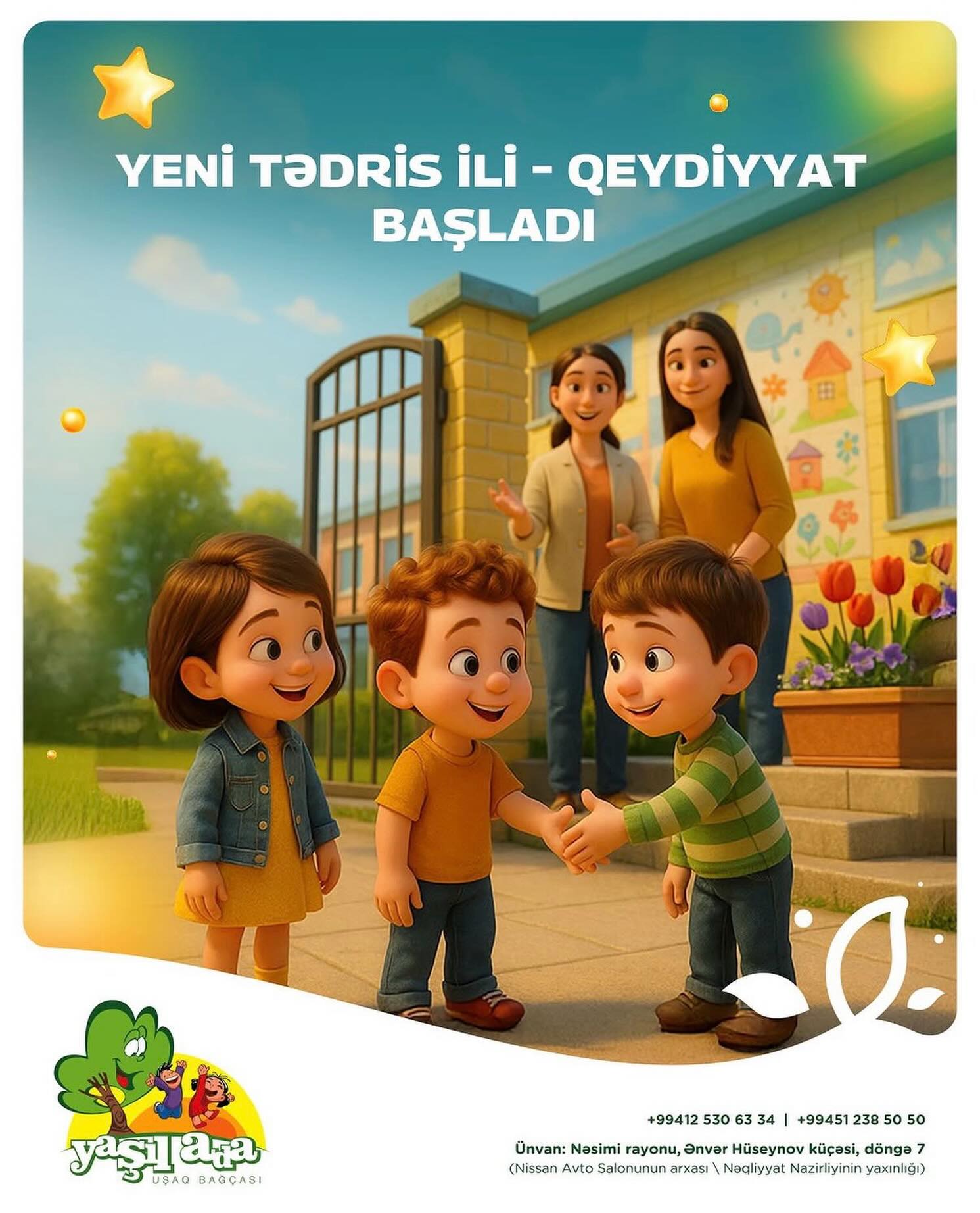 Yaşıl Ada Uşaq Bağçası Facebook ad