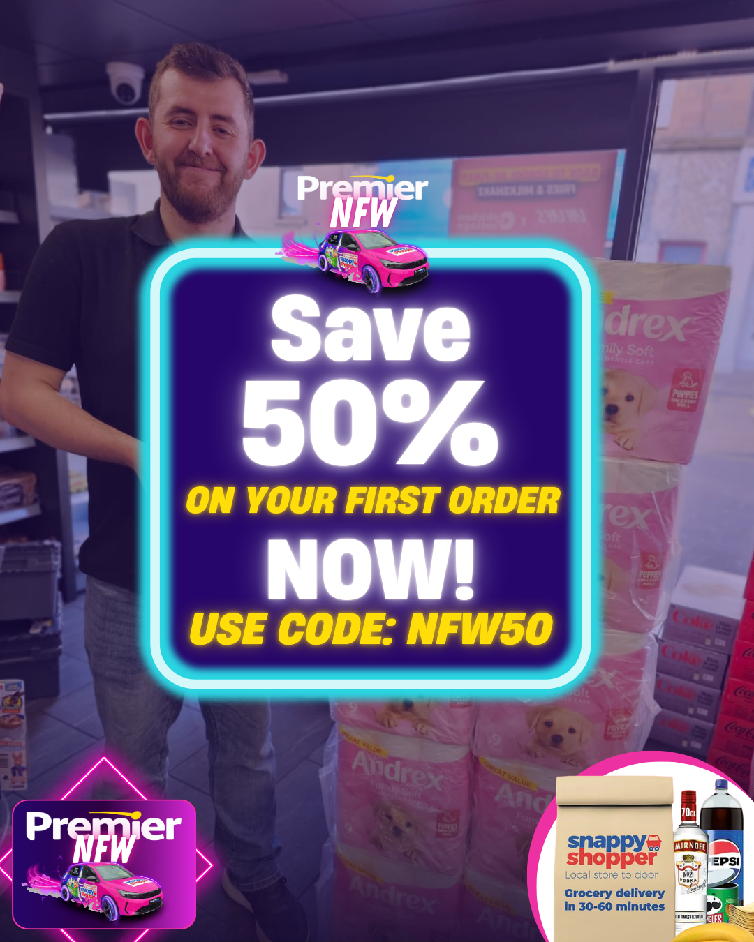 Premier NFW / Chicken Cottage Carnoustie Facebook ad