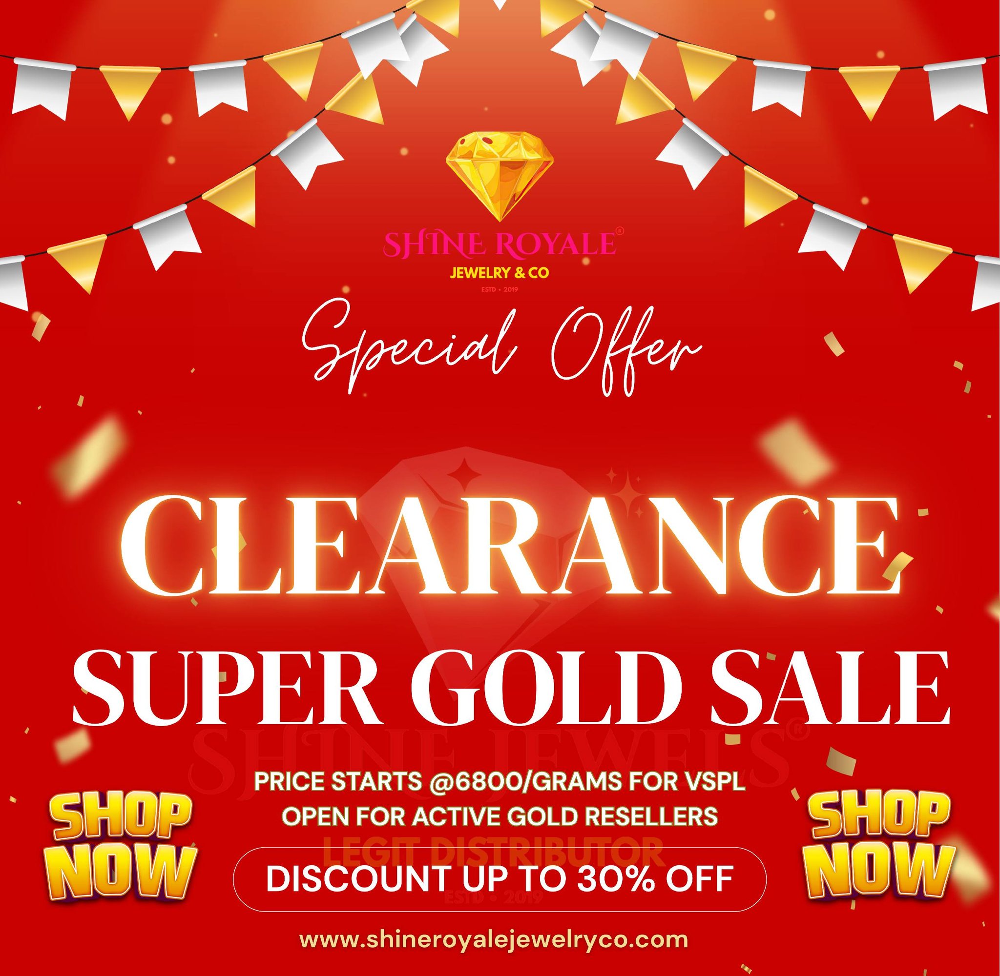 SHINE Royale Jewelry Co. Facebook ad