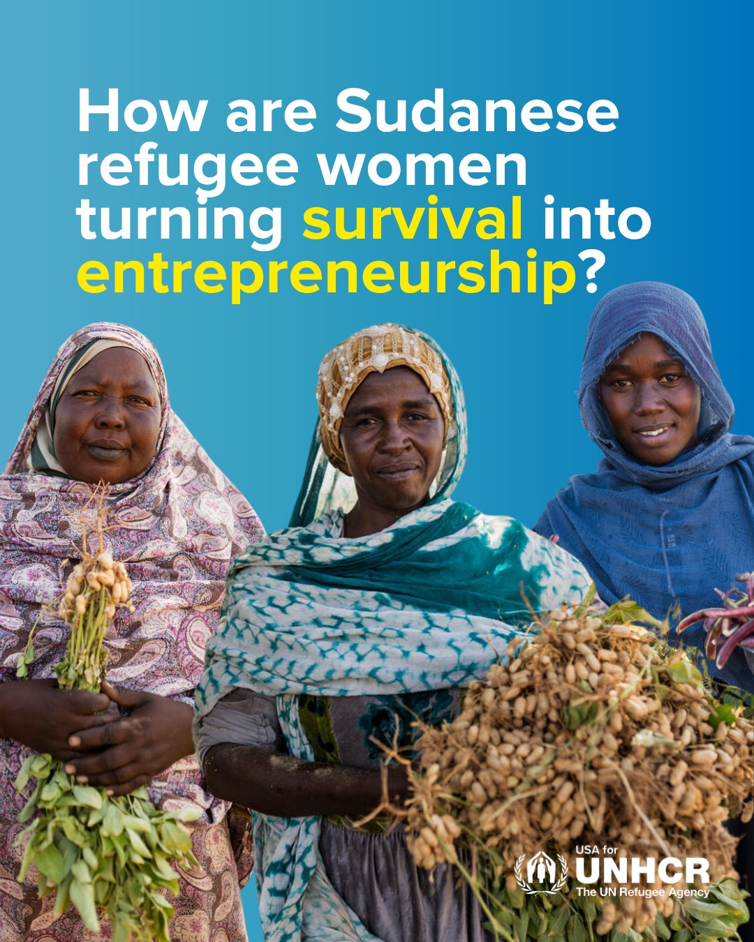USA for UNHCR Facebook ad