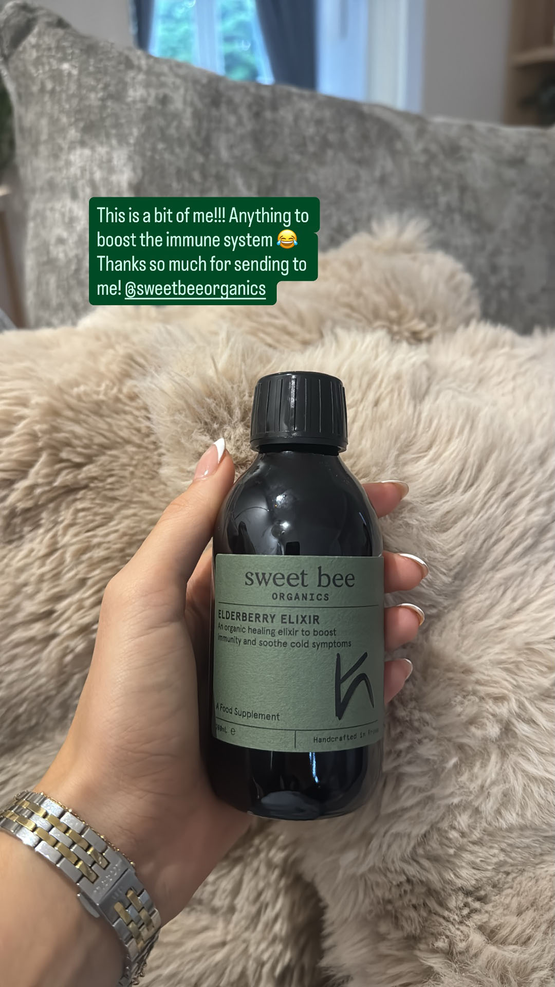 Sweet Bee Organics Facebook ad