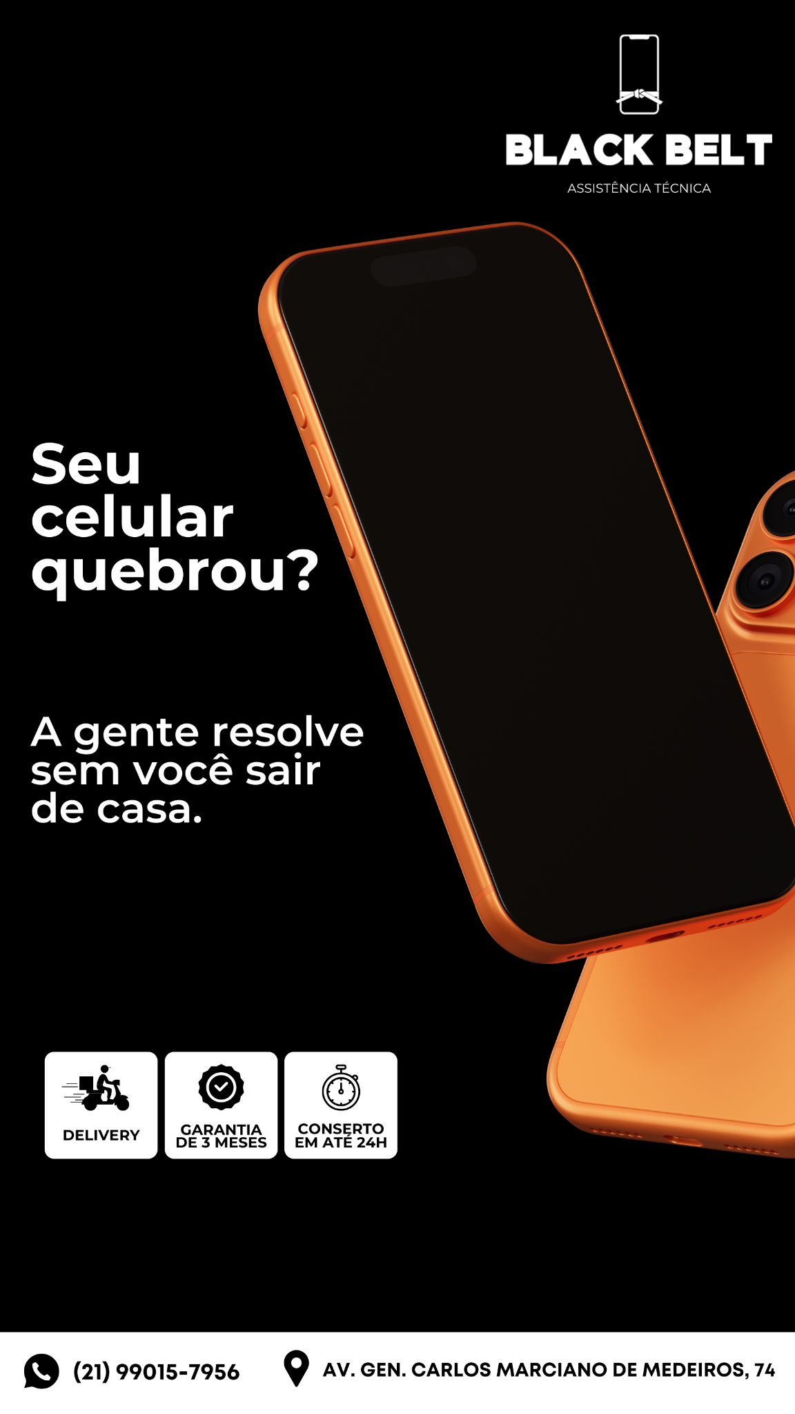 Black Belt - Assistência Técnica Facebook ad from May 29, 2026