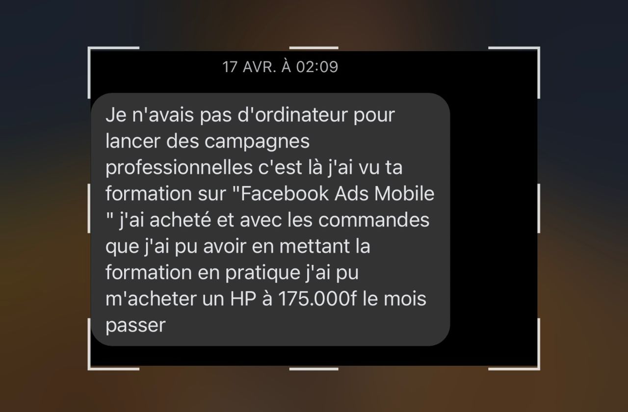 Saran / IA Addict Facebook ad: Lancer des Publicités Rentables sur Téléphone avec la…