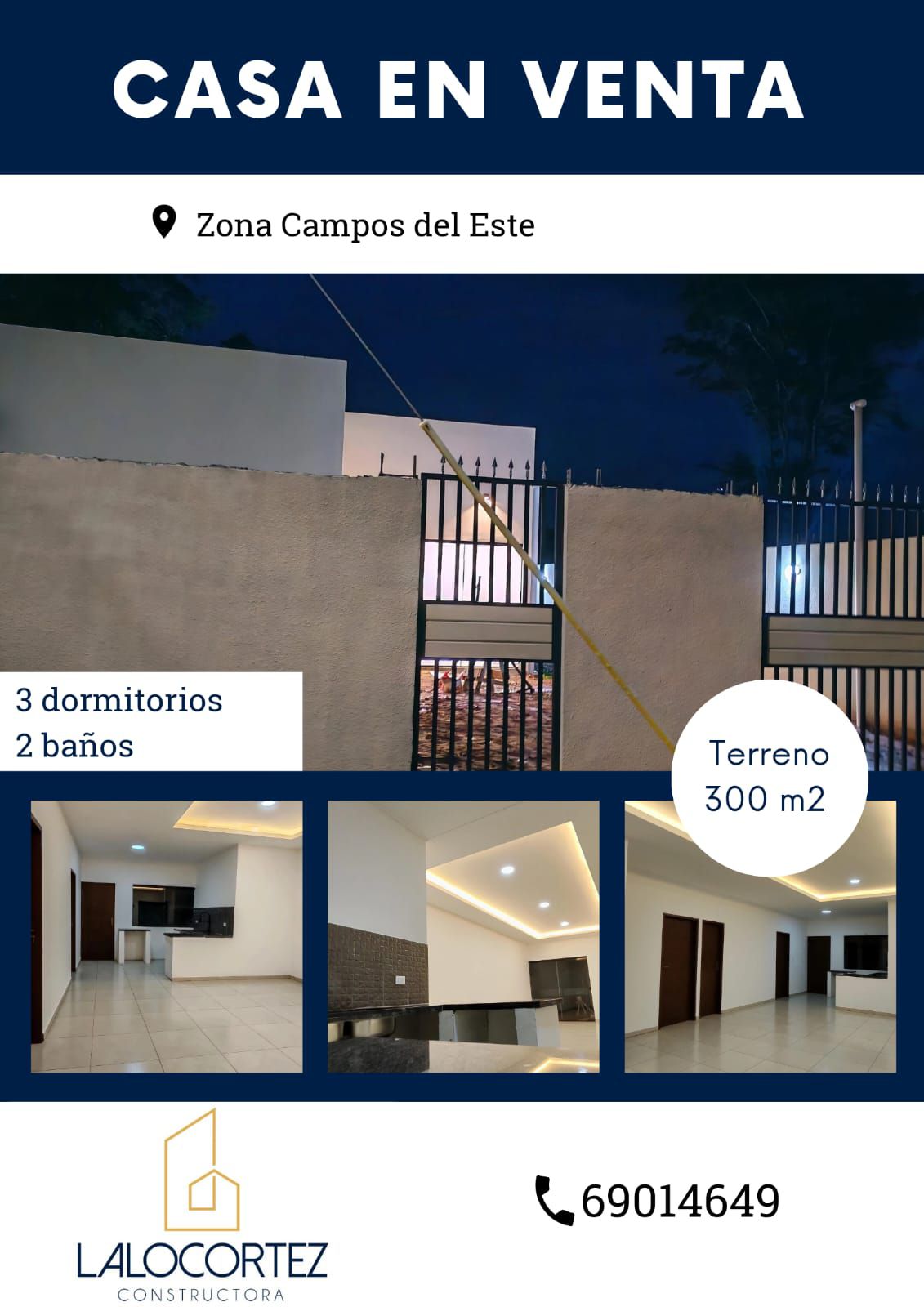 Constructora Lalocortez Facebook ad: ¡CASA EN VENTA!