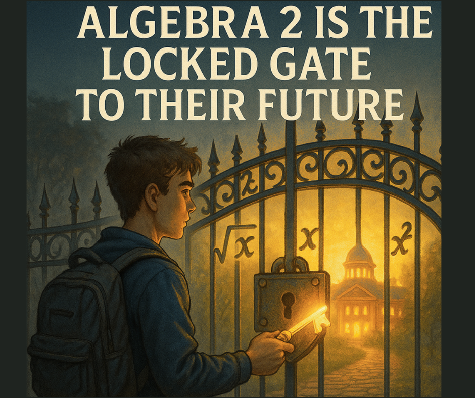 Lori Martin-The Math Tutor Facebook ad: Help your teen to master Algebra 2 and jump 2 grade levels