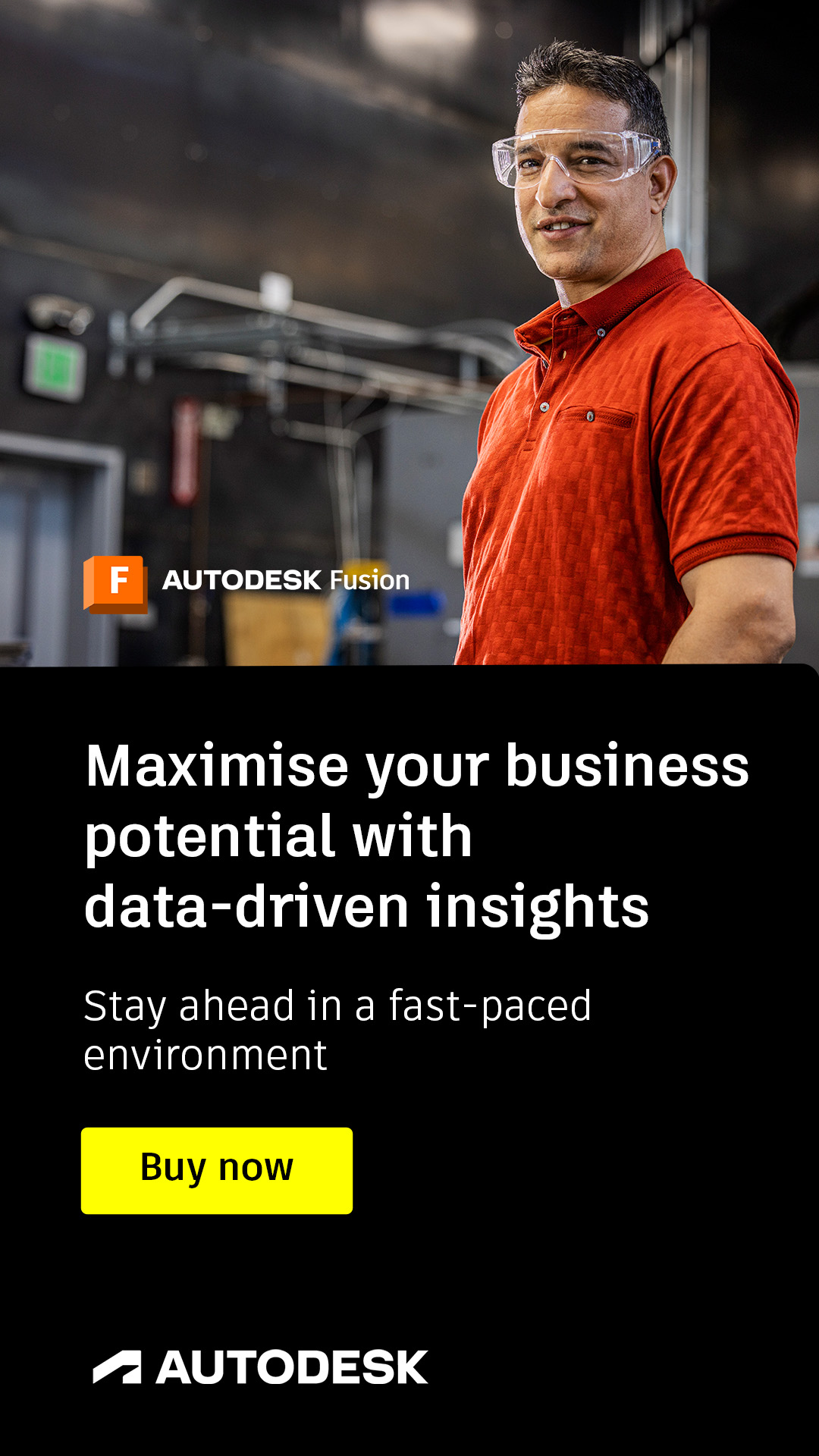Autodesk Fusion Facebook ad