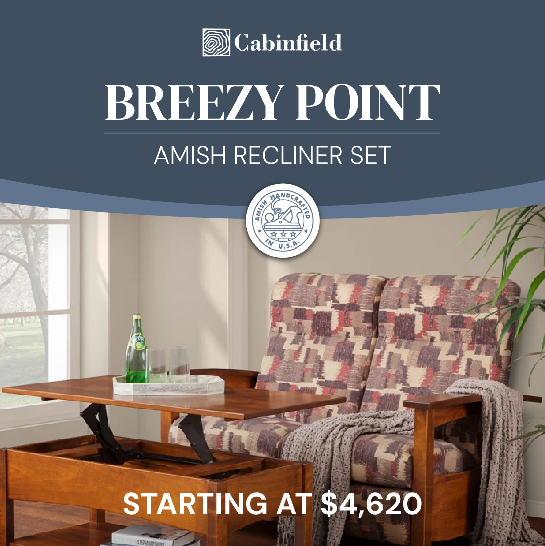 Cabinfield Amish Furniture Facebook ad