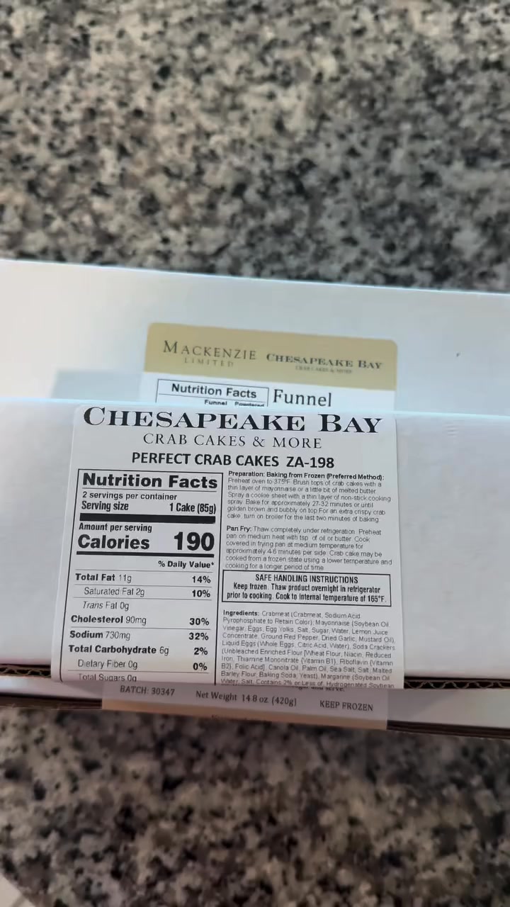 Chesapeake Bay Crab Cakes & More Facebook ad: Delicious Coastal Favorites!