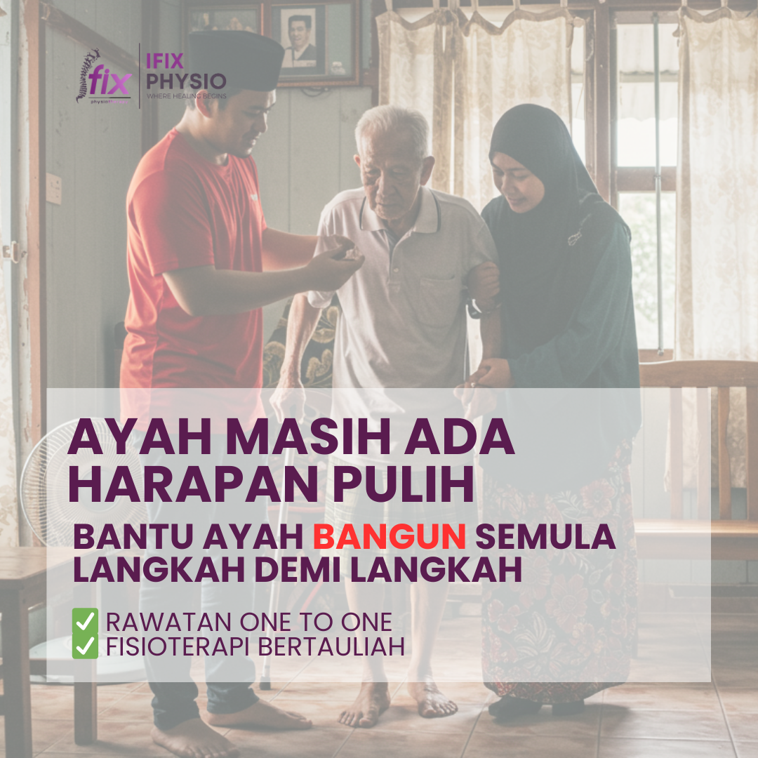 Ifix Physiotherapy Johor Bahru Facebook ad: (JB) Program pemulihan strok yang betul