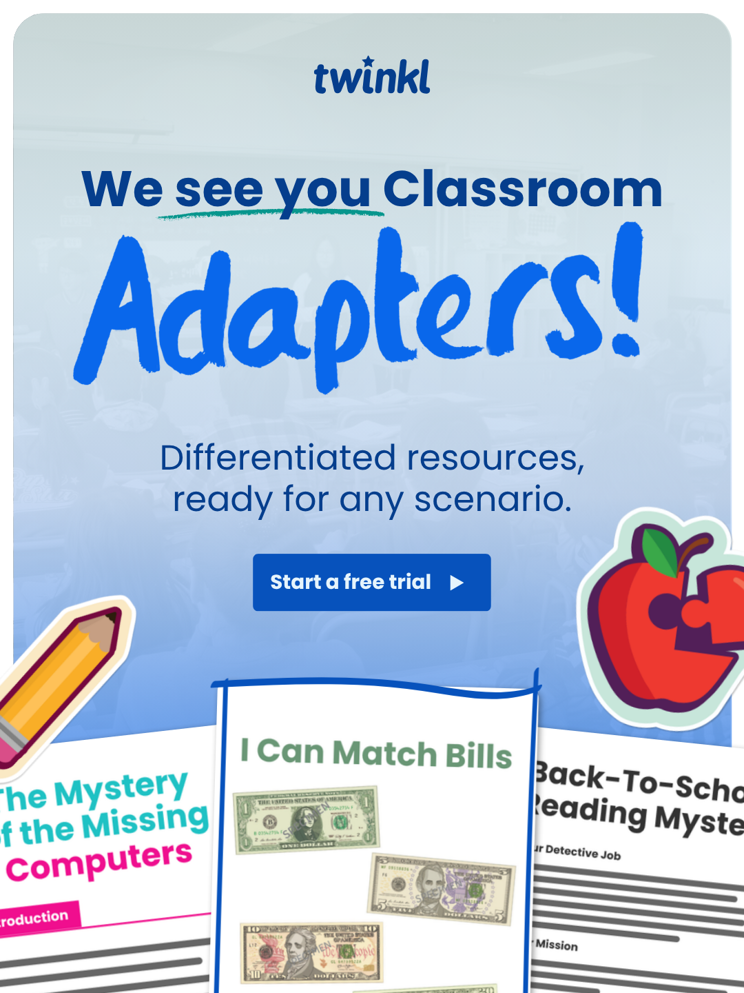Twinkl Teaching Resources - United States Facebook ad
