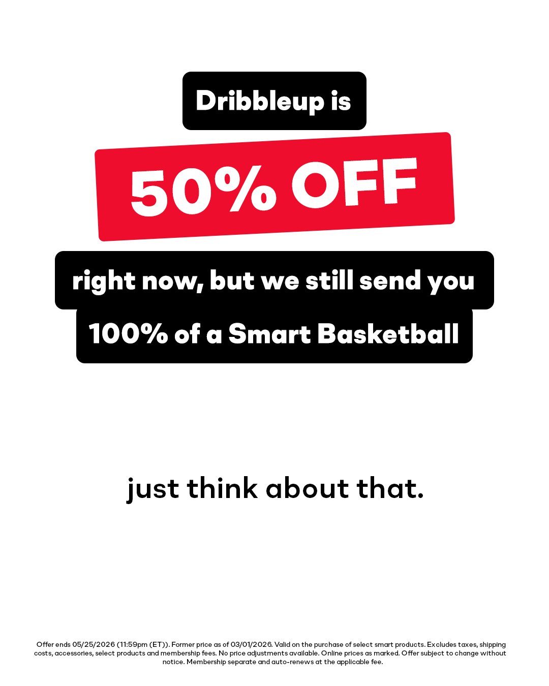 Dribbleup Facebook ad