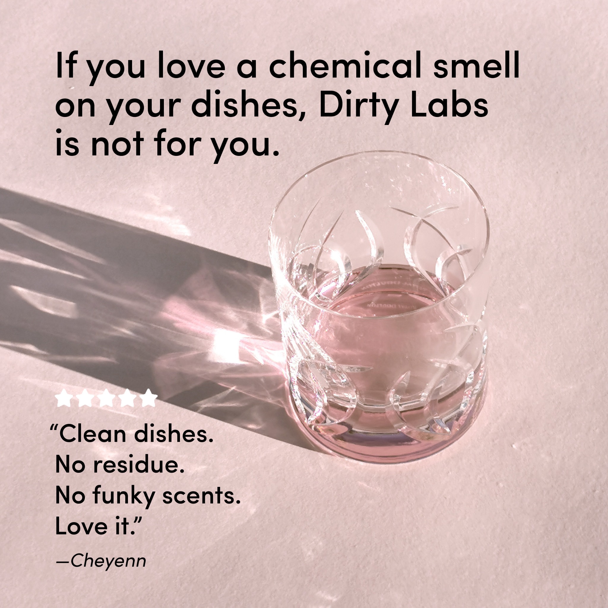 Dirty Labs Facebook ad