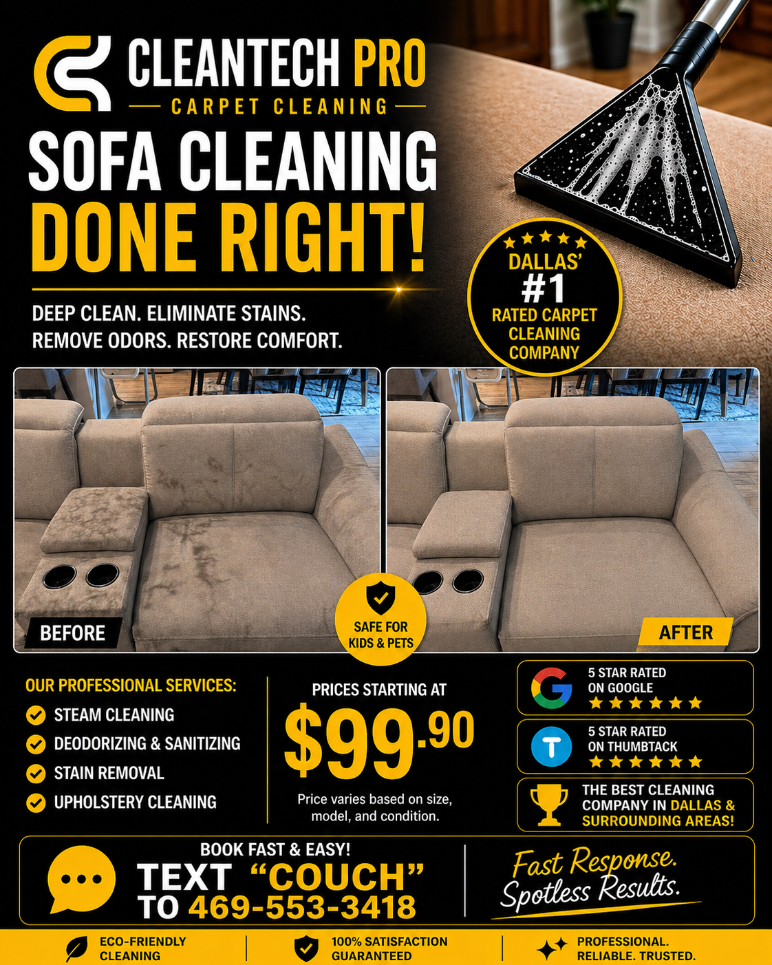 CleanTech Pro Facebook ad