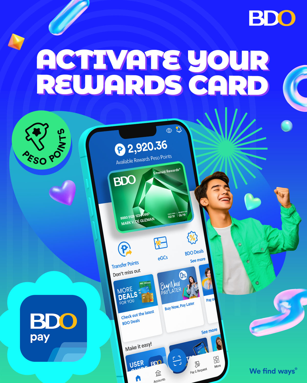 BDO Unibank Facebook ad