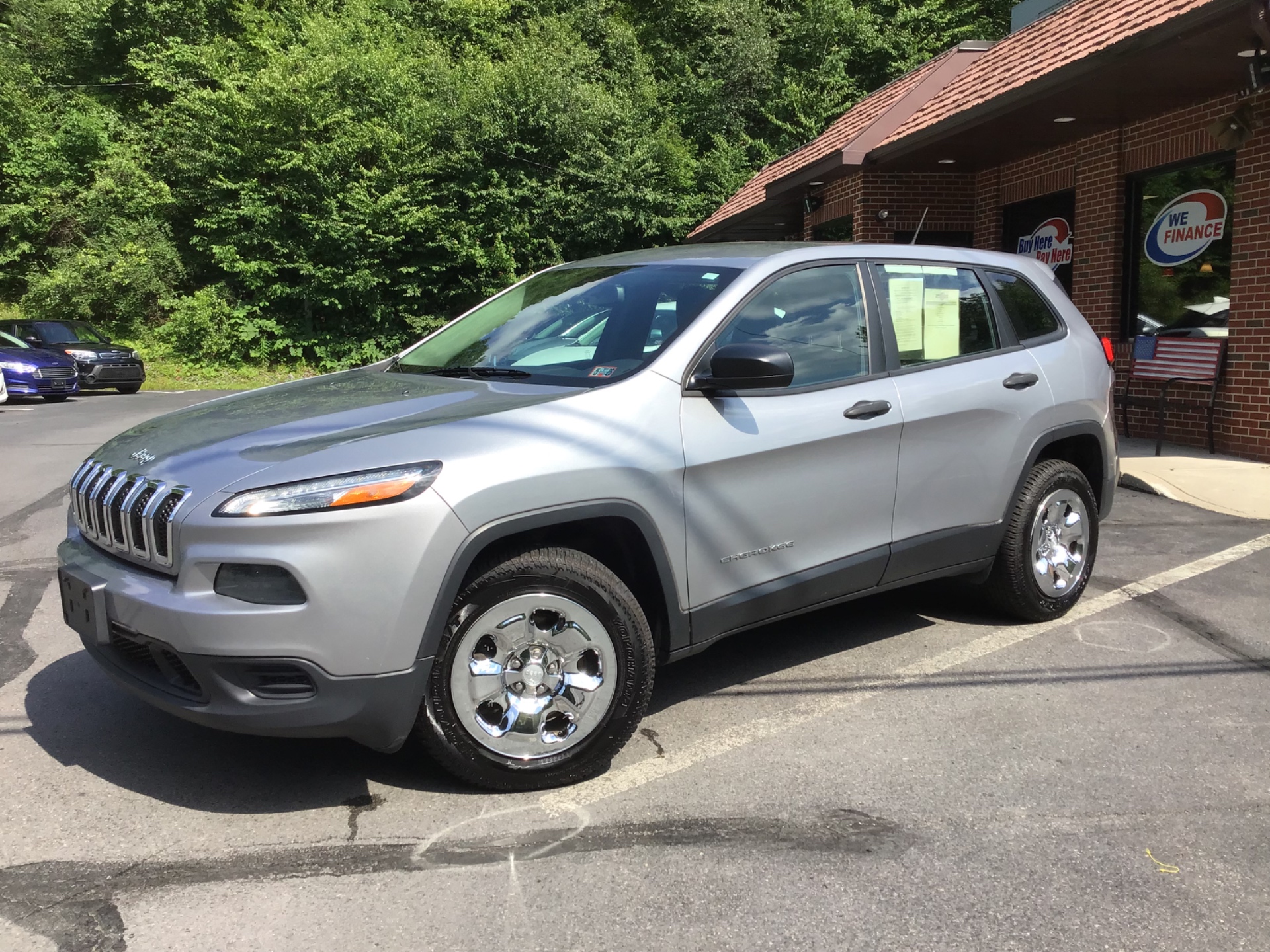 Red White and Blue Autos Inc.- Buy Here Pay Here Facebook ad: Credit hurdles? Fear not!