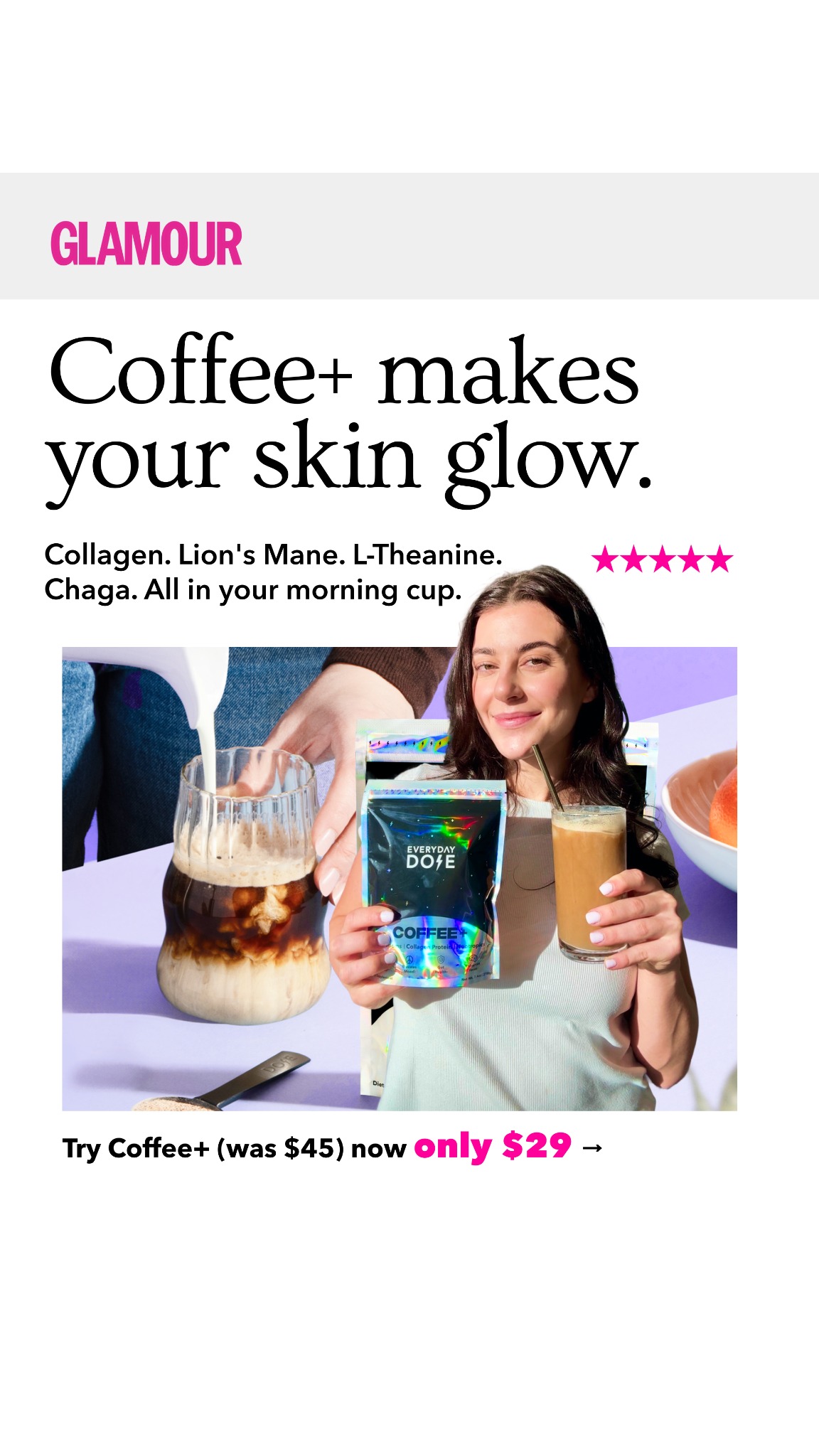 Everyday Dose Facebook ad