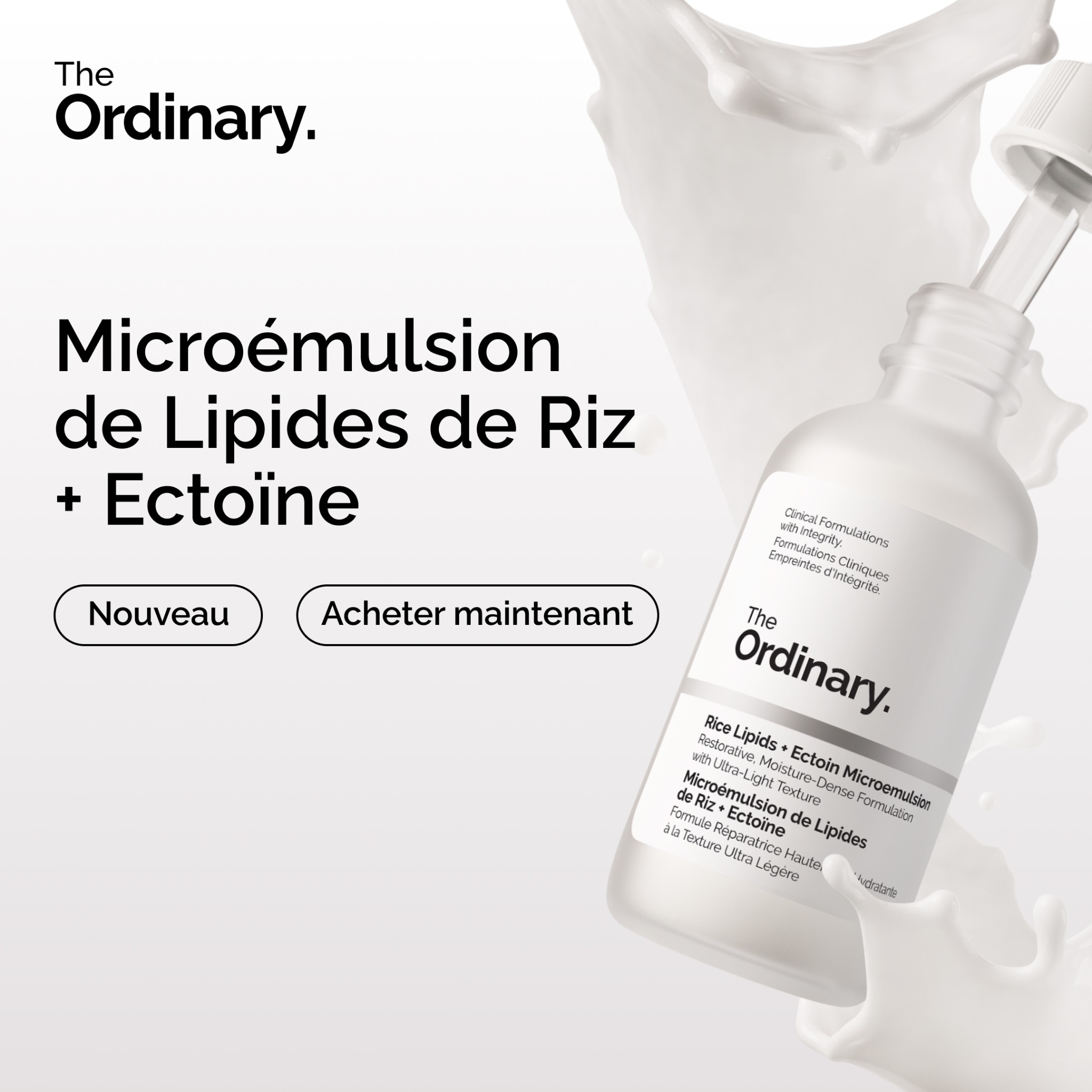 The Ordinary Facebook ad
