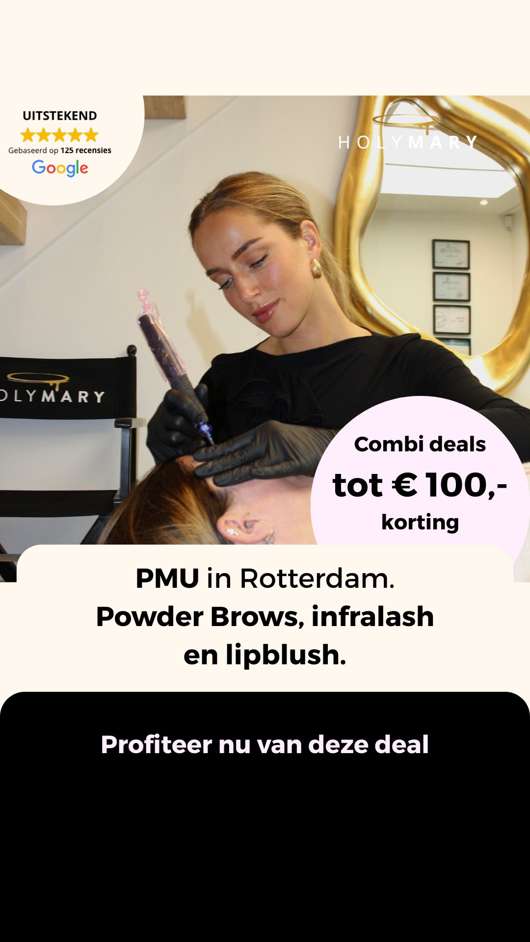 Holymary Facebook ad