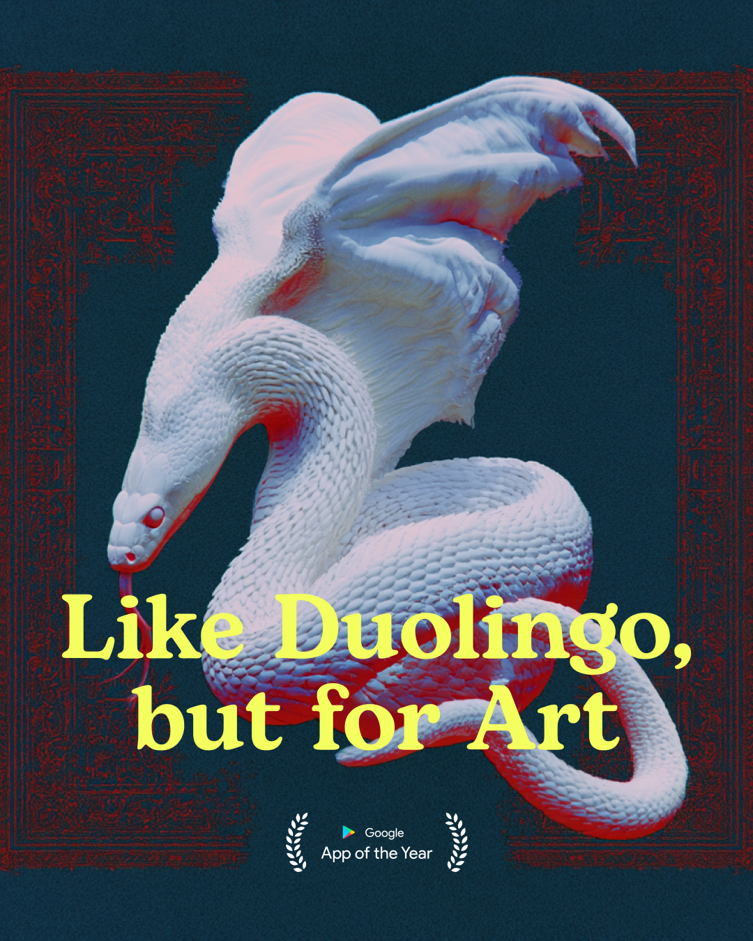 Imprint: Learn Visually Facebook ad: Start learning today.