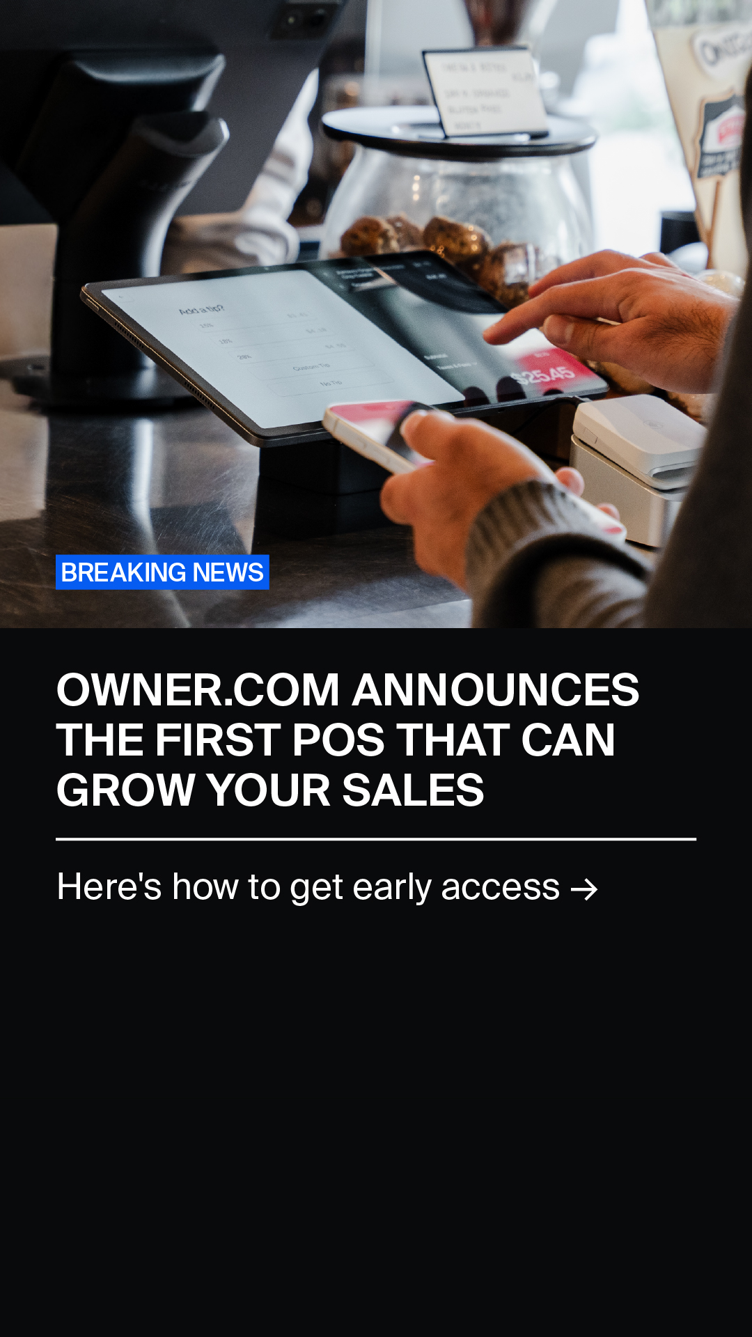 Owner.com Facebook ad