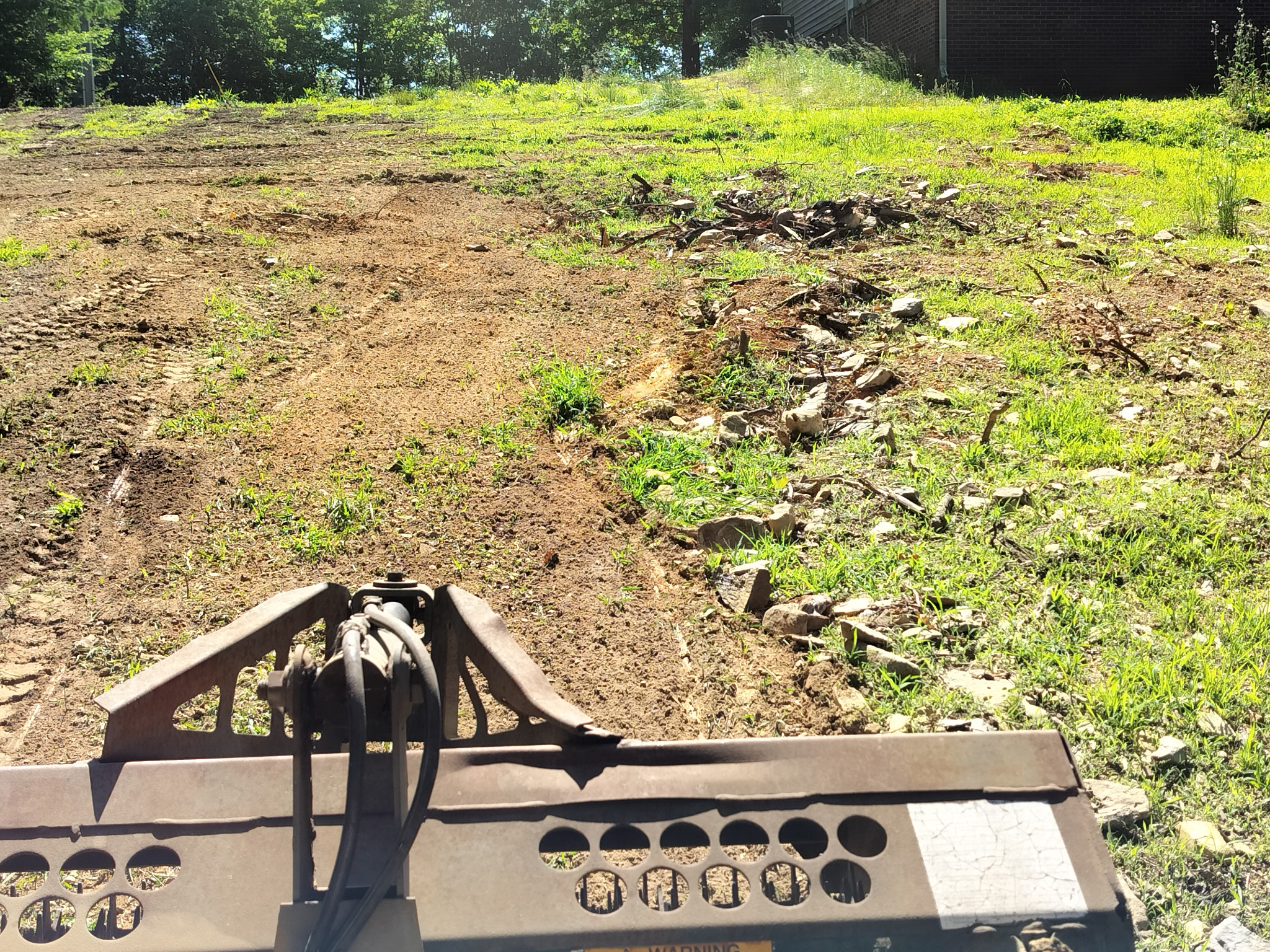 Tims Materials and Steel Facebook ad: Ask about rock raking your yard today