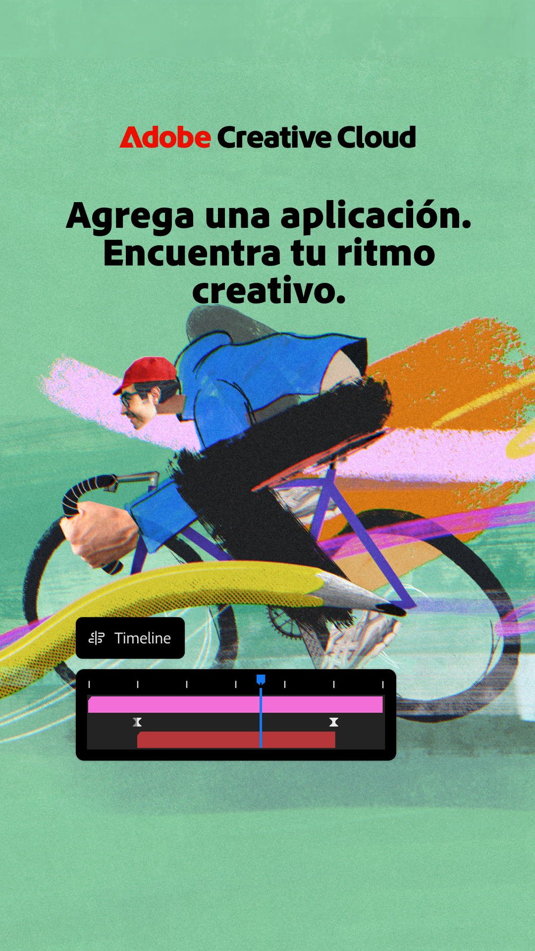 Adobe Creative Cloud Facebook ad