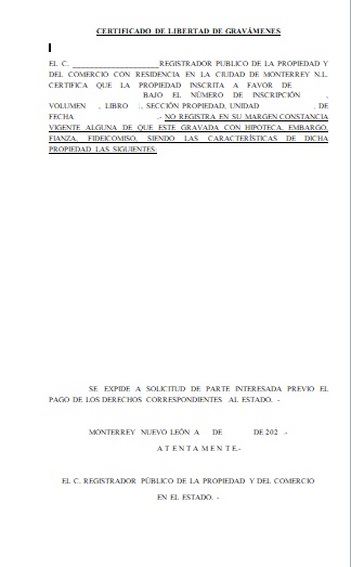 Cervera - Abogados & Asociados Facebook ad: Elaboración de Certificado de Libertad de Gravamen que…