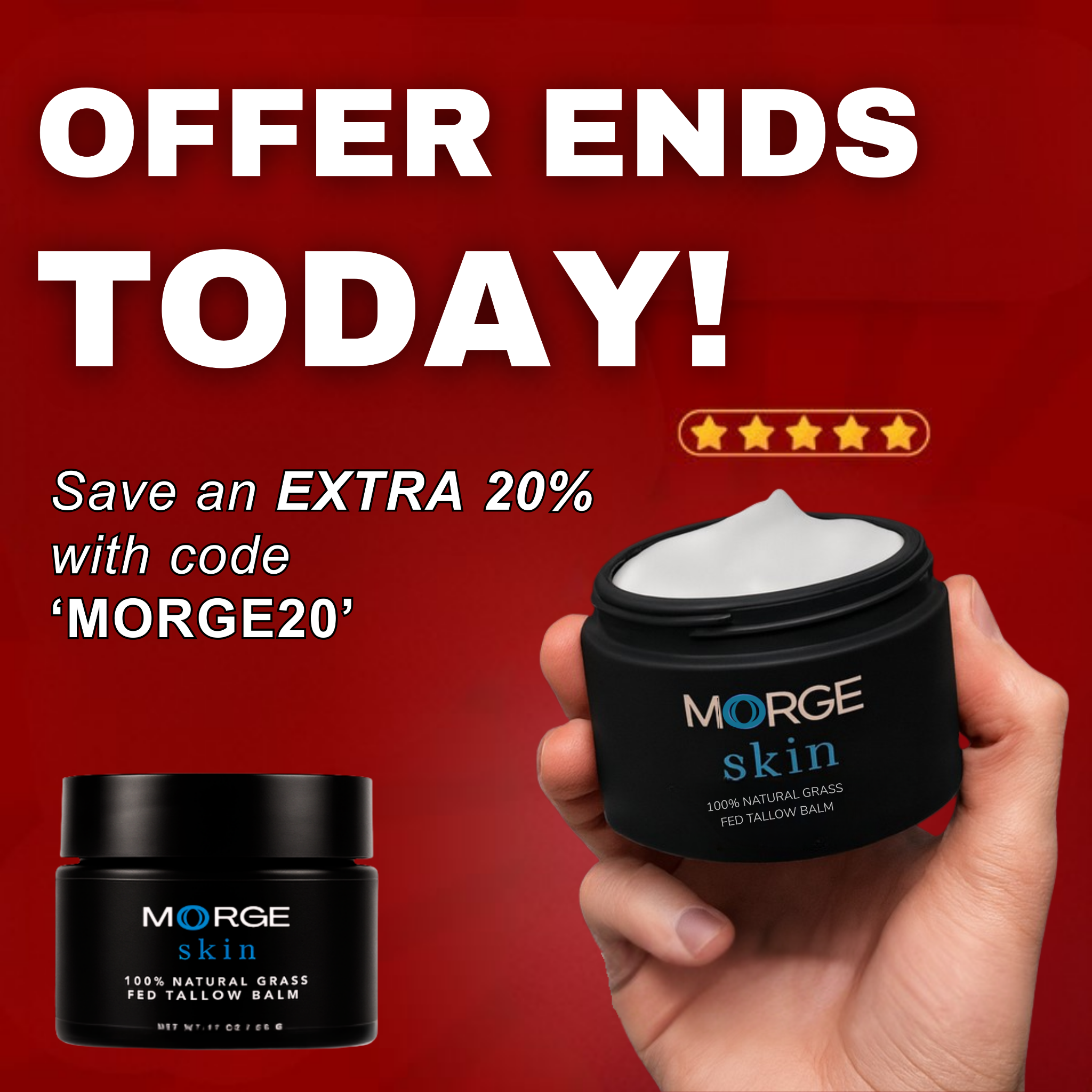 Morge Skin Facebook ad