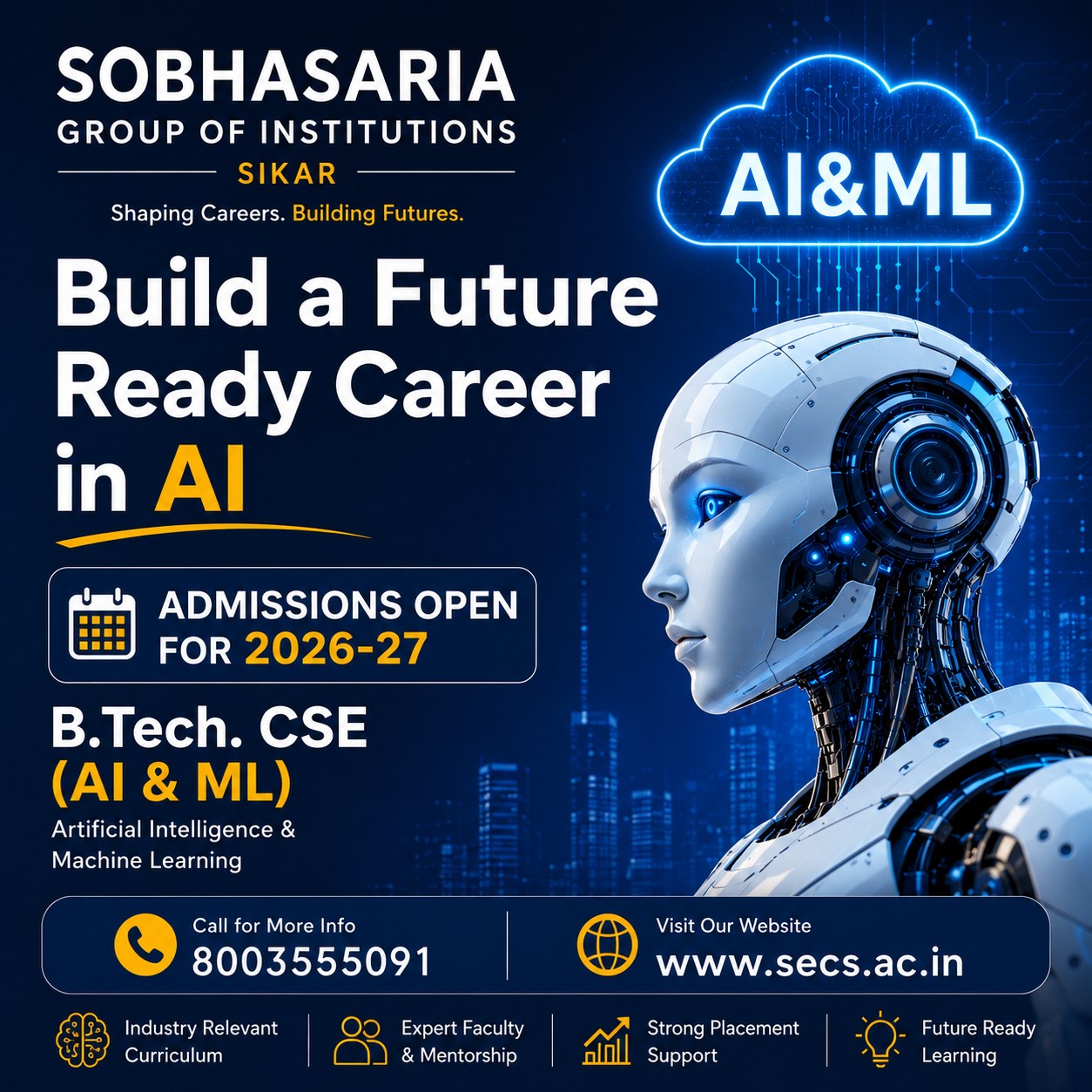 Sobhasaria Group of Institutions Facebook ad